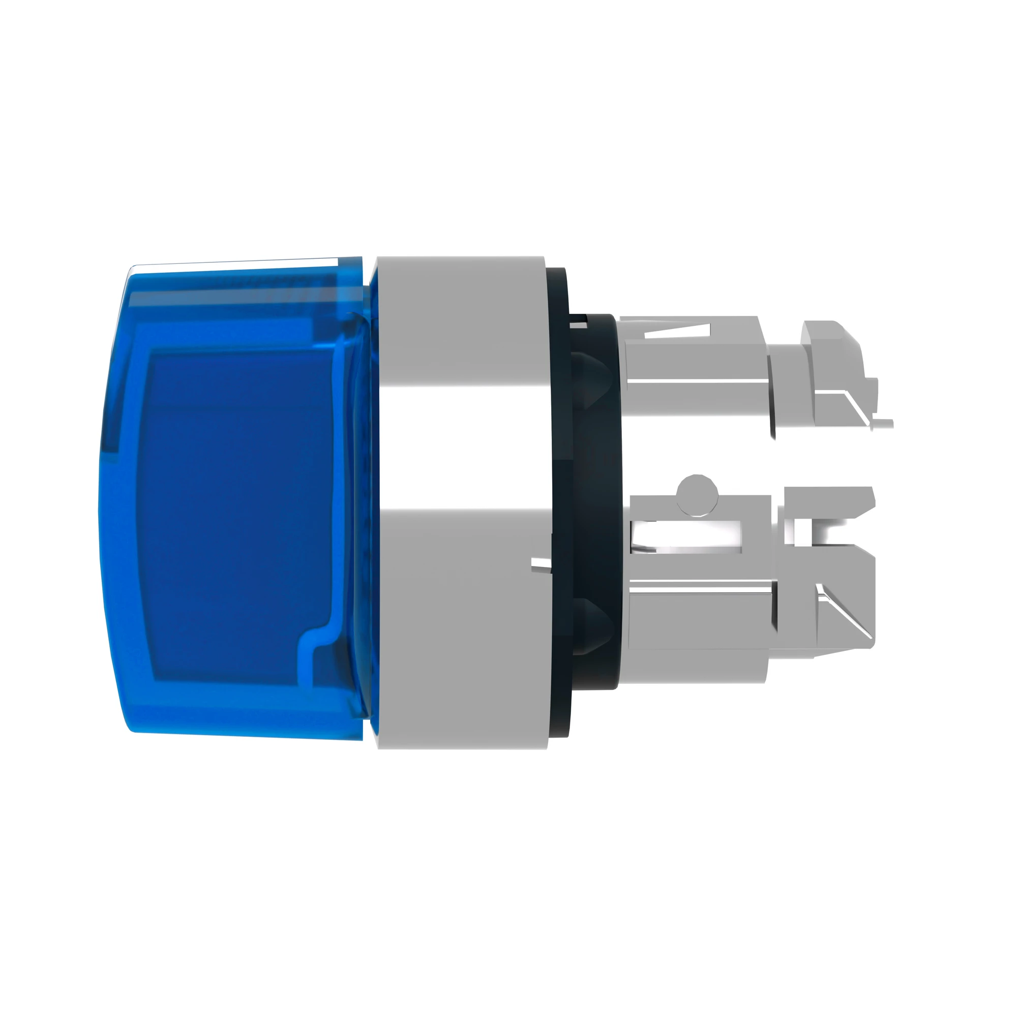 Schneider Electric ZB4BK1563 Illuminated Selector Switch, Front Element, Harmony XB4, Metal, 22mm, Blue, for Universal LED, 3 Positions, Center Retained (img_005)