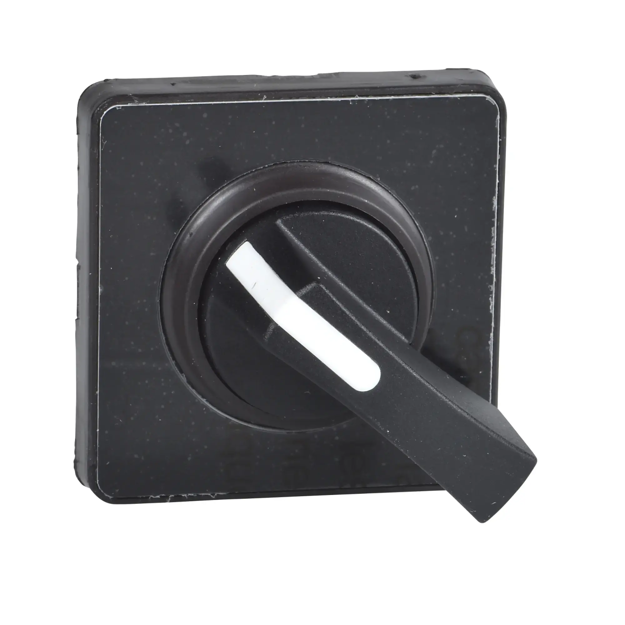 Schneider Electric KAE1H Actuating element 45x45mm, black, toggle, black, for engraving (img_002)