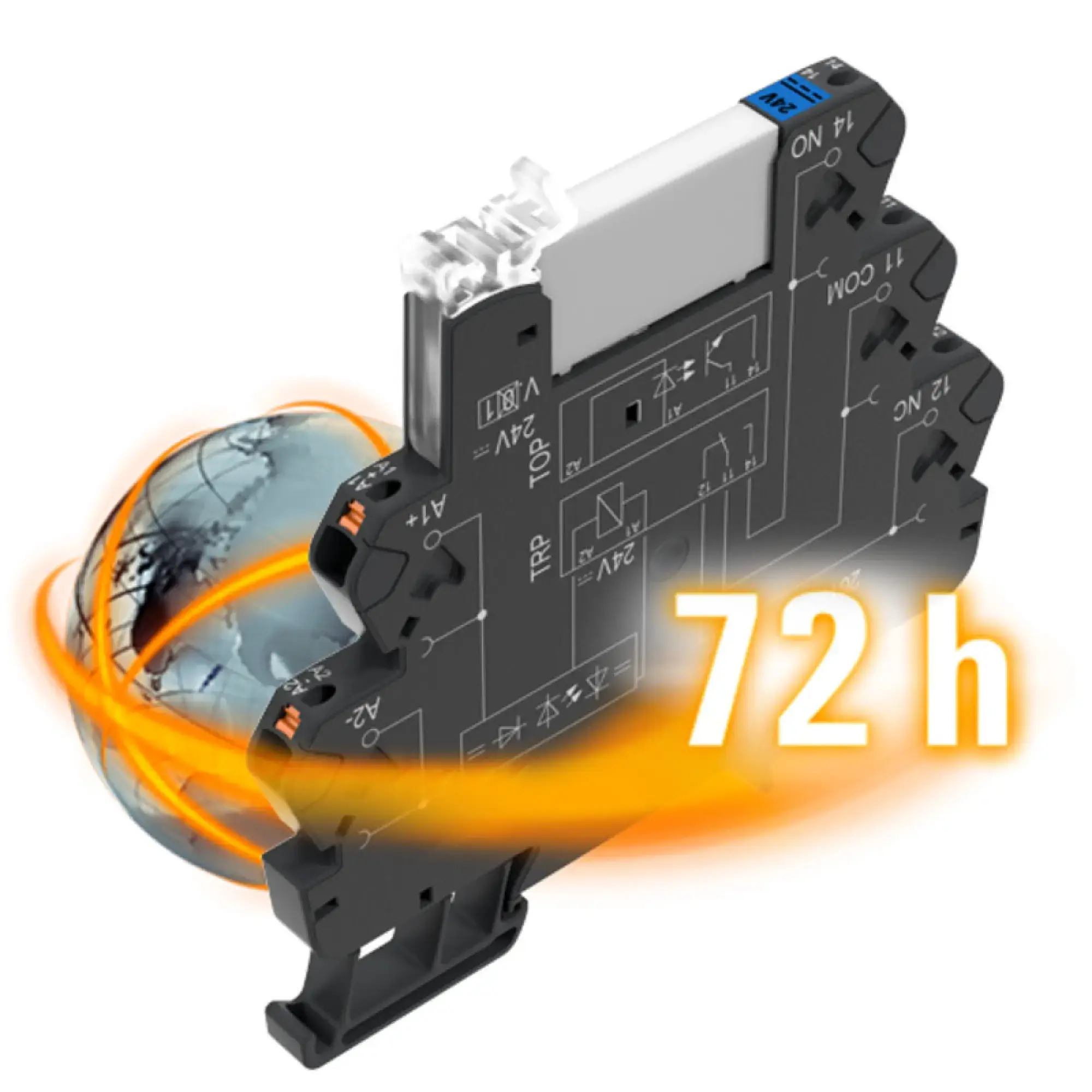 Weidmüller 2671460000 Relay module, 1 CO contact (AgNi) , PUSH IN (img_001)