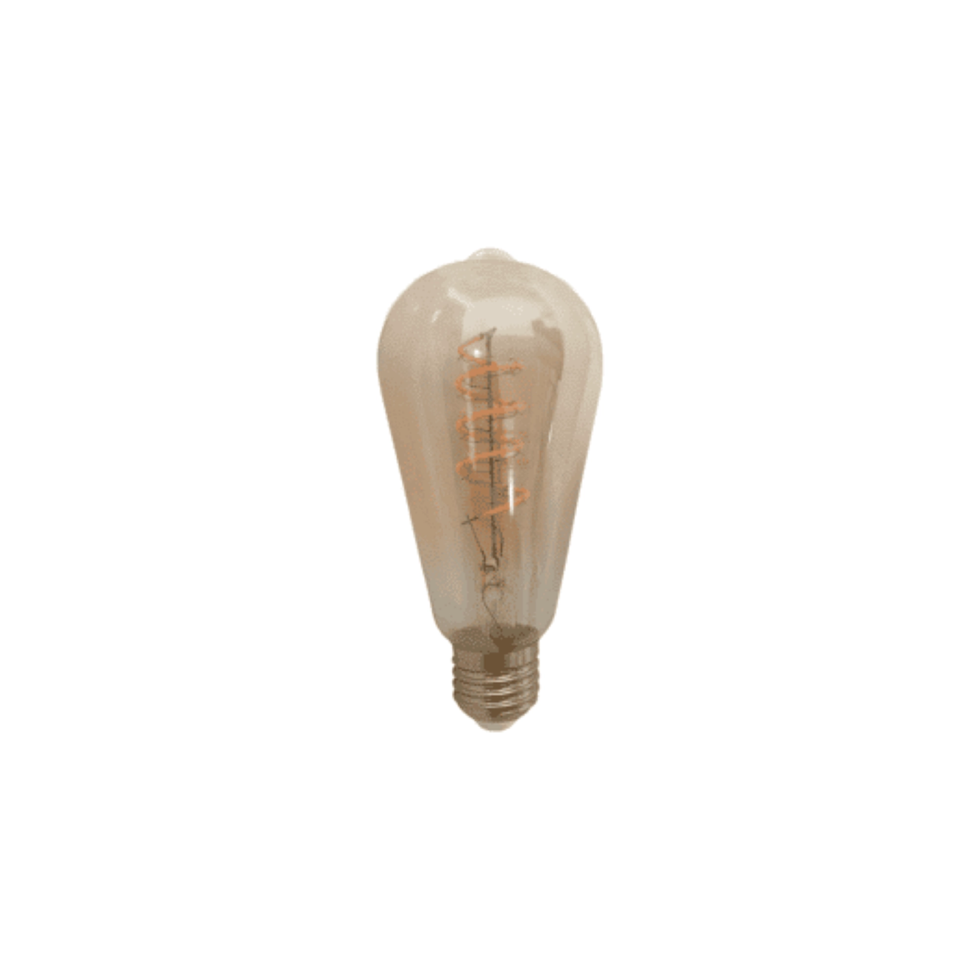 WSU Lights LED lamp E27 Massoud L Amber - 6 Watt - 2400K - 70 lm/W