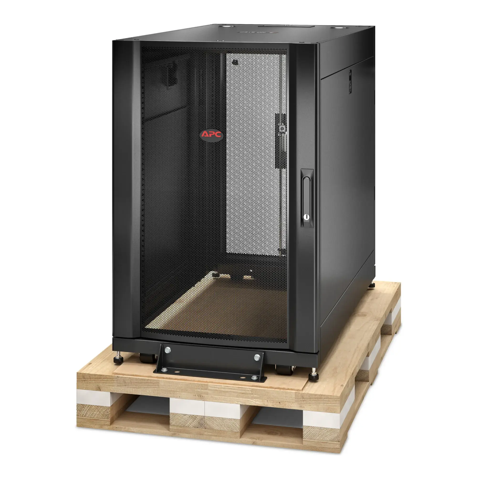 APC AR3106SP APC NetShelter SX, 18 HE Server Rack-Gehäuse, 600 mm x 1070mm, mit schwarzen Seitenteilen und stoßdämpfendem Shock Packaging (img_003) APC AR3106SP APC NetShelter SX, 18 HE Server Rack-Gehäuse, 600 mm x 1070mm, mit schwarzen Seitenteilen und stoßdämpfendem Shock Packaging (img_003)