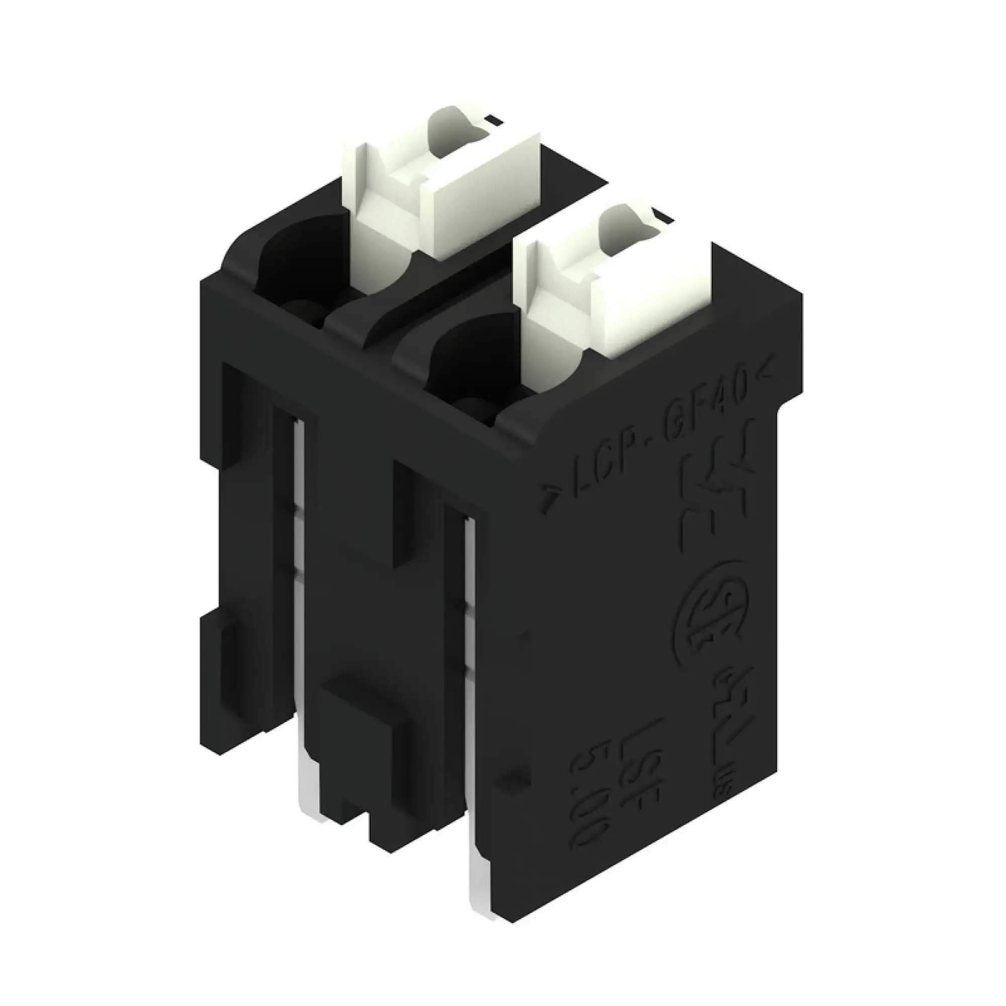 Weidmüller 1876020000 PCB terminal, 320 V, 17.5 A, Pitch in mm: 5.00, 1.5 mm², Number of poles: 2, PUSH IN with actuator, THT/THR solder connection, 180°, Tape (img_001) Weidmüller 1876020000 PCB terminal, 320 V, 17.5 A, Pitch in mm: 5.00, 1.5 mm², Number of poles: 2, PUSH IN with actuator, THT/THR solder connection, 180°, Tape (img_001)