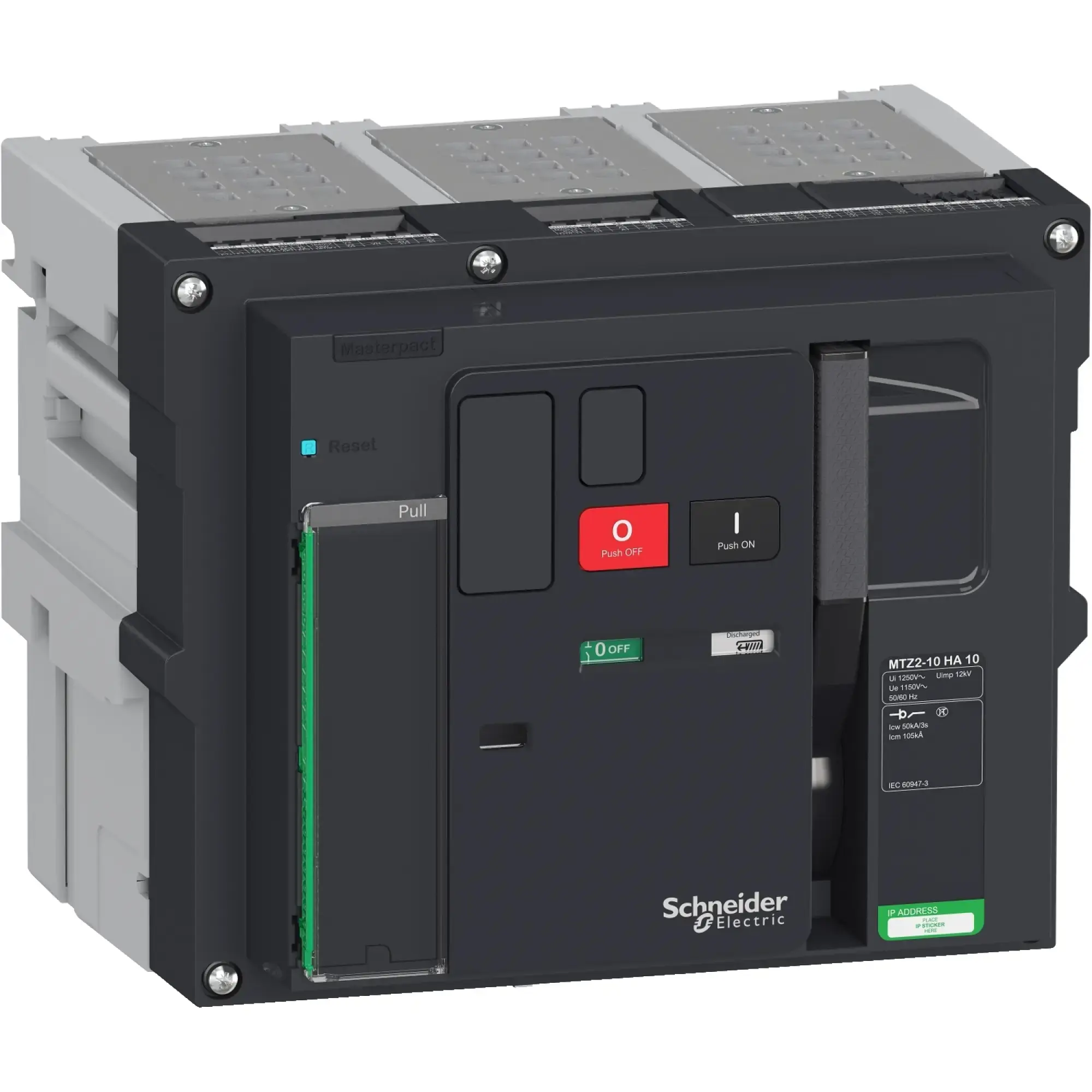 Schneider Electric LV848746 MasterPact MTZ2 1000A HA10 Icu=105kA/1150V 3P Basic frame plug-in (img_002)