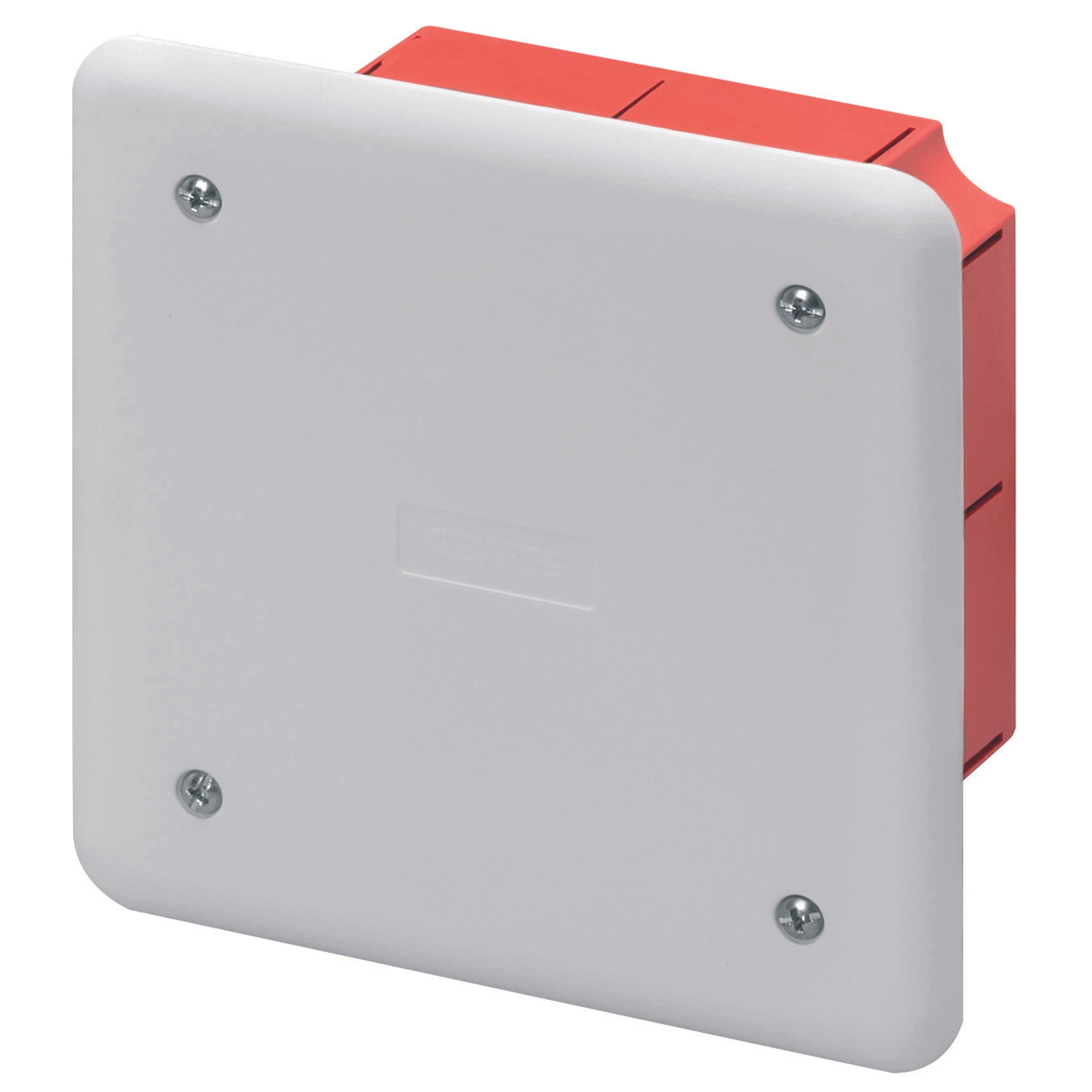 GEWISS GW48001 JUNCTION AND CONNECTION BOX - FOR BRICK WALLS - DIMENSIONS 92X92X45 - WHITE LID RAL9016 (img_001)