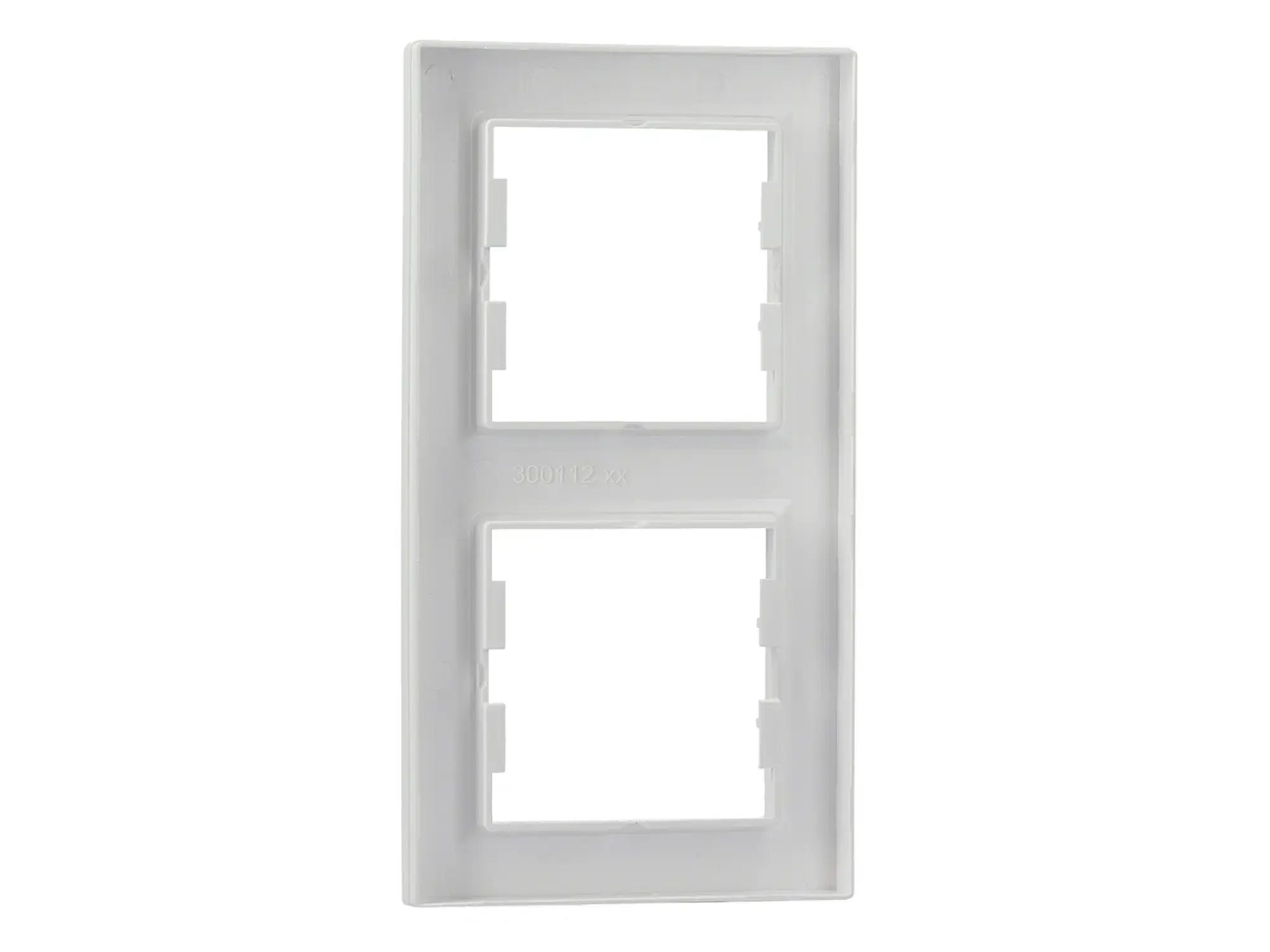 Schneider Electric EPH5810221D 2-Gang Frame Vertical, white, Asfora (img_003)