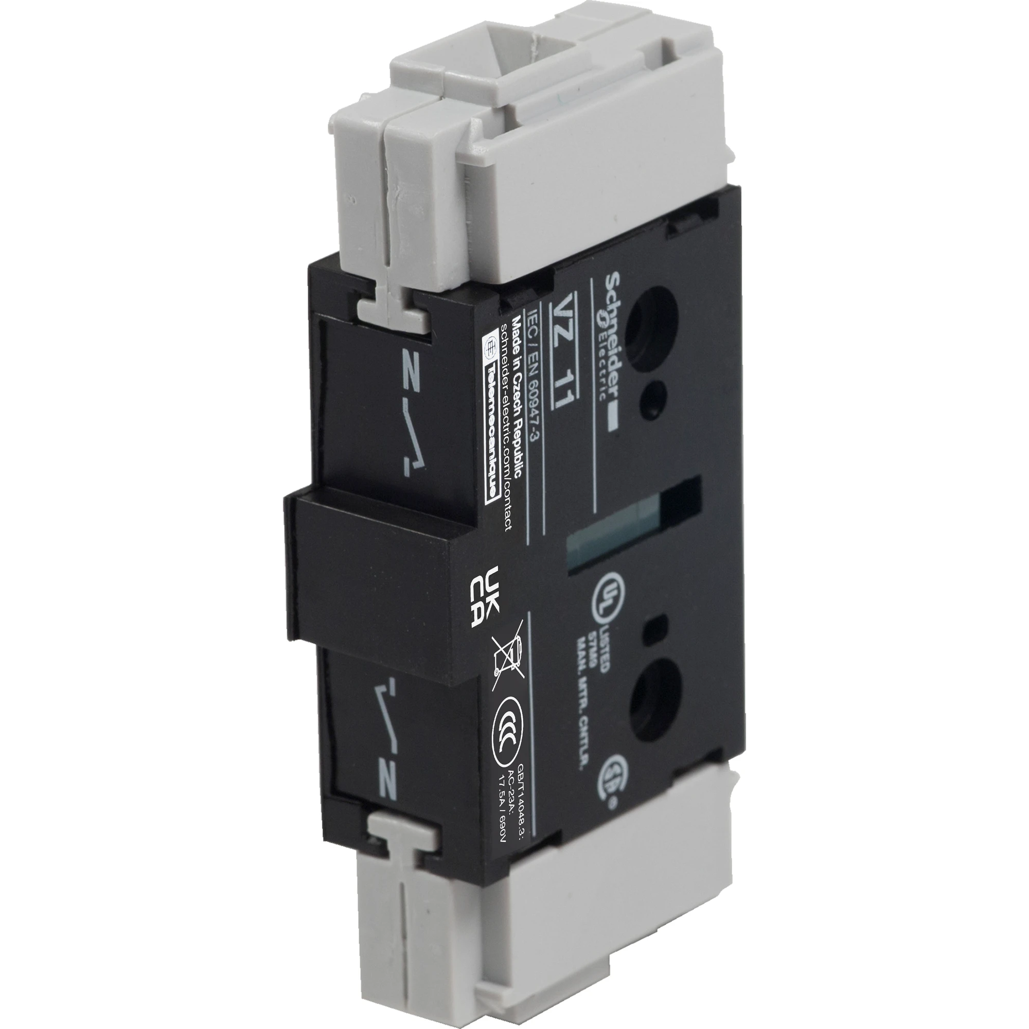 Schneider Electric VZ11 Neutral Conductor Module, 40A, for V02-V2 (img_001) Schneider Electric VZ11 Neutral Conductor Module, 40A, for V02-V2 (img_001)