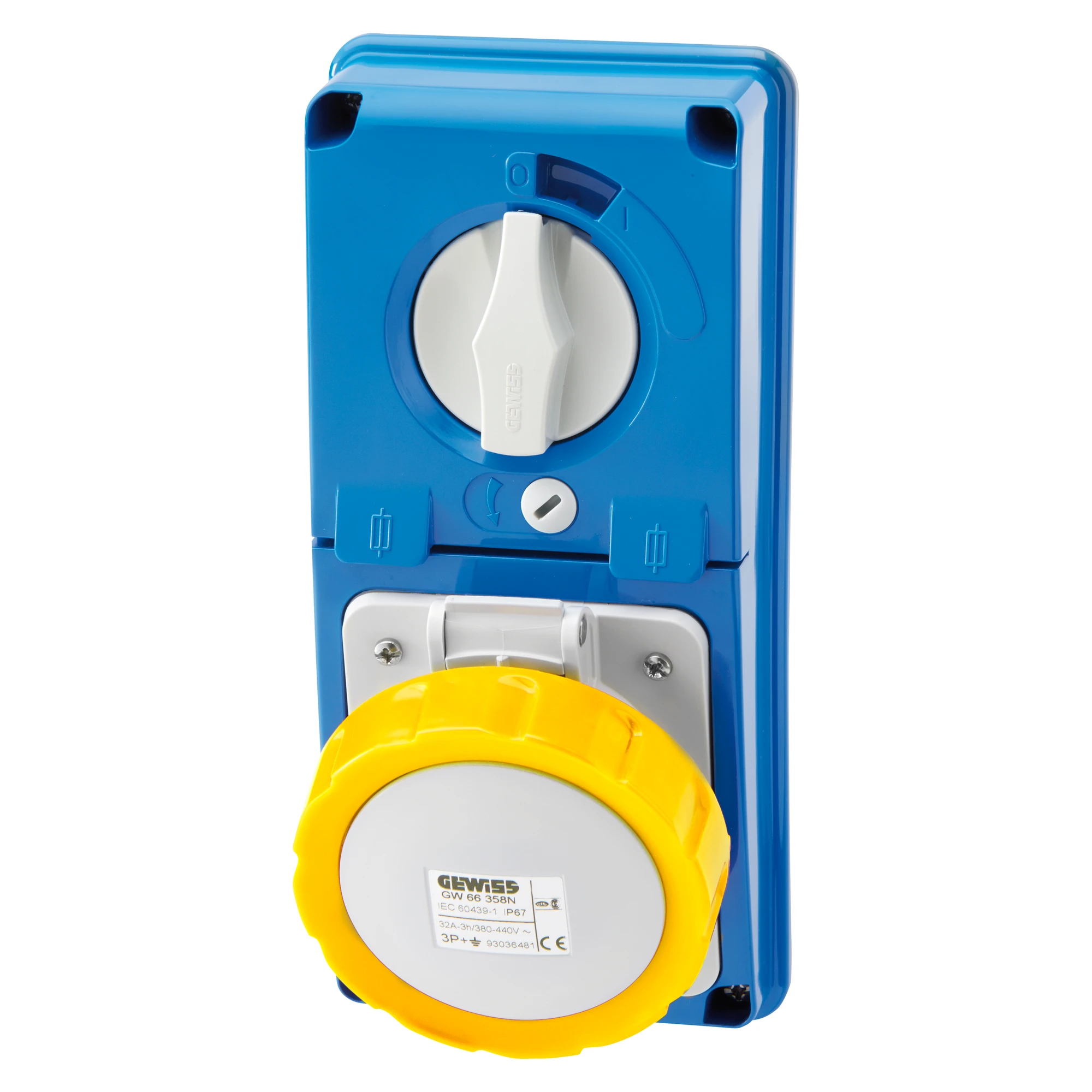 GEWISS GW66324N IEC Steckdose schaltbar/Sicherung senkrecht ohne Gehaeuse 16A/4 pol. 110V IP67 (img_001) GEWISS GW66324N IEC Steckdose schaltbar/Sicherung senkrecht ohne Gehaeuse 16A/4 pol. 110V IP67 (img_001)