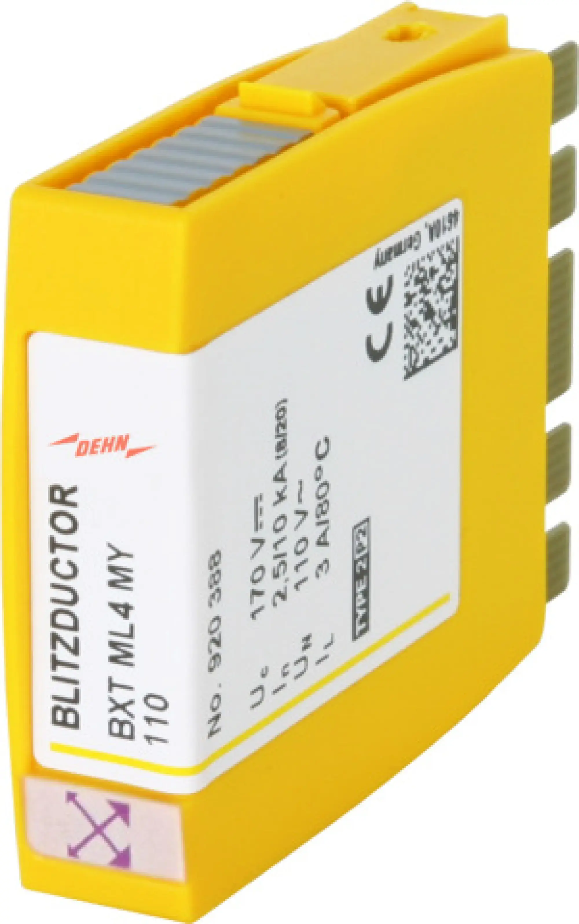 Dehn 920388 Surge arrester module BLITZDUCTOR XT with Y circuit (img_001)
