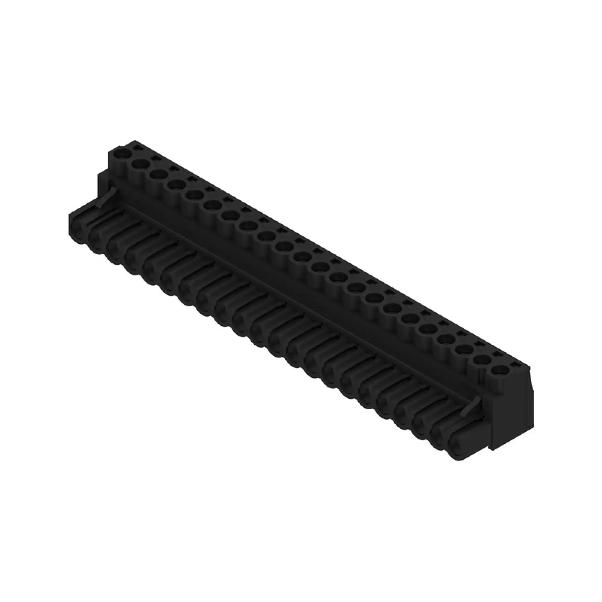 Weidmüller 1944010000 PCB connector (wire connection), 320 V, 23 A, Pitch in mm: 5.08, 4 mm², Number of poles: 22, Clamping yoke connection, Box (img_001)