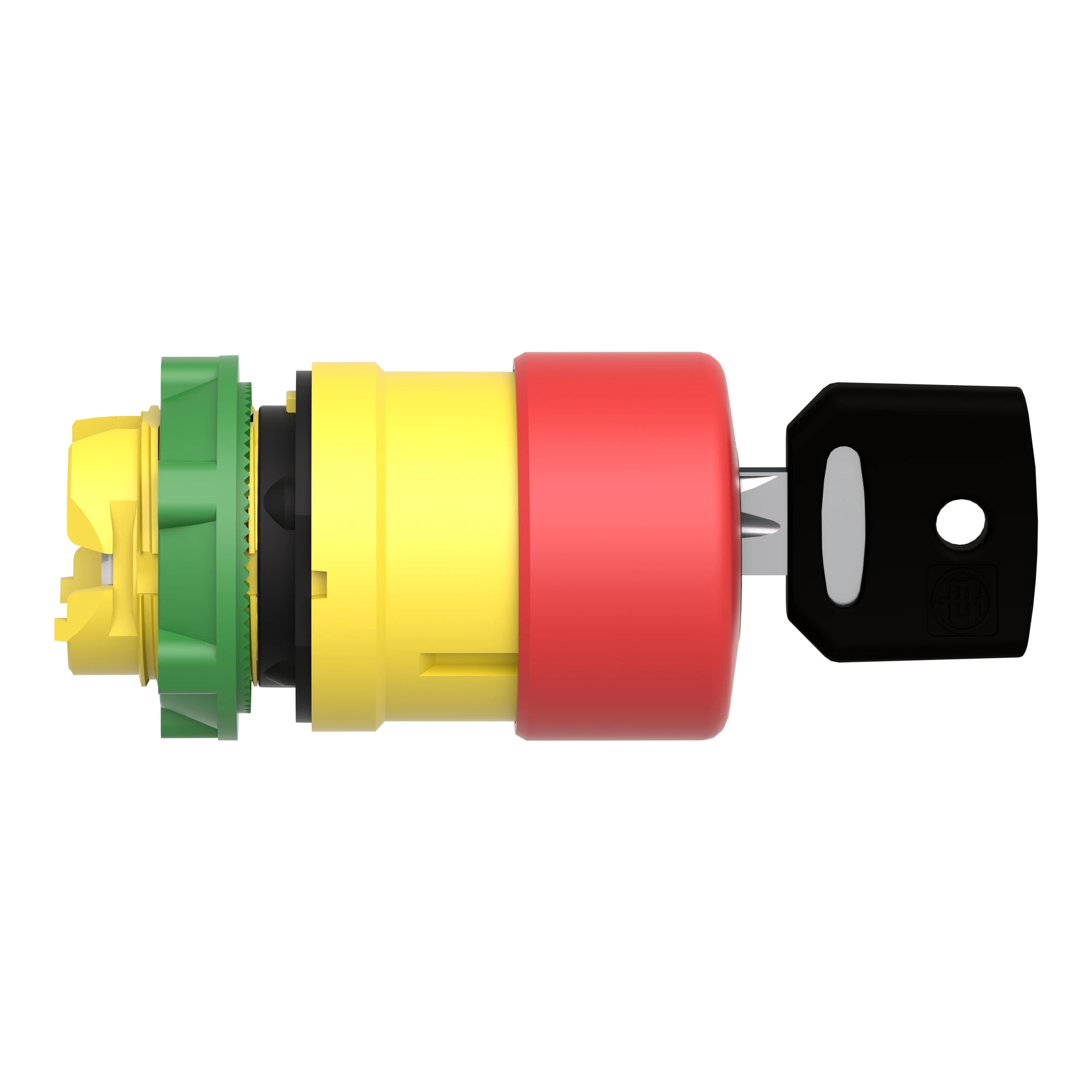 Schneider Electric ZB5AS934 Emergency Stop/Emergency Stop Switch, Front Element, Harmony XB5, Plastic, 22mm, Red, Mushroom 30mm, Key Release (img_002)