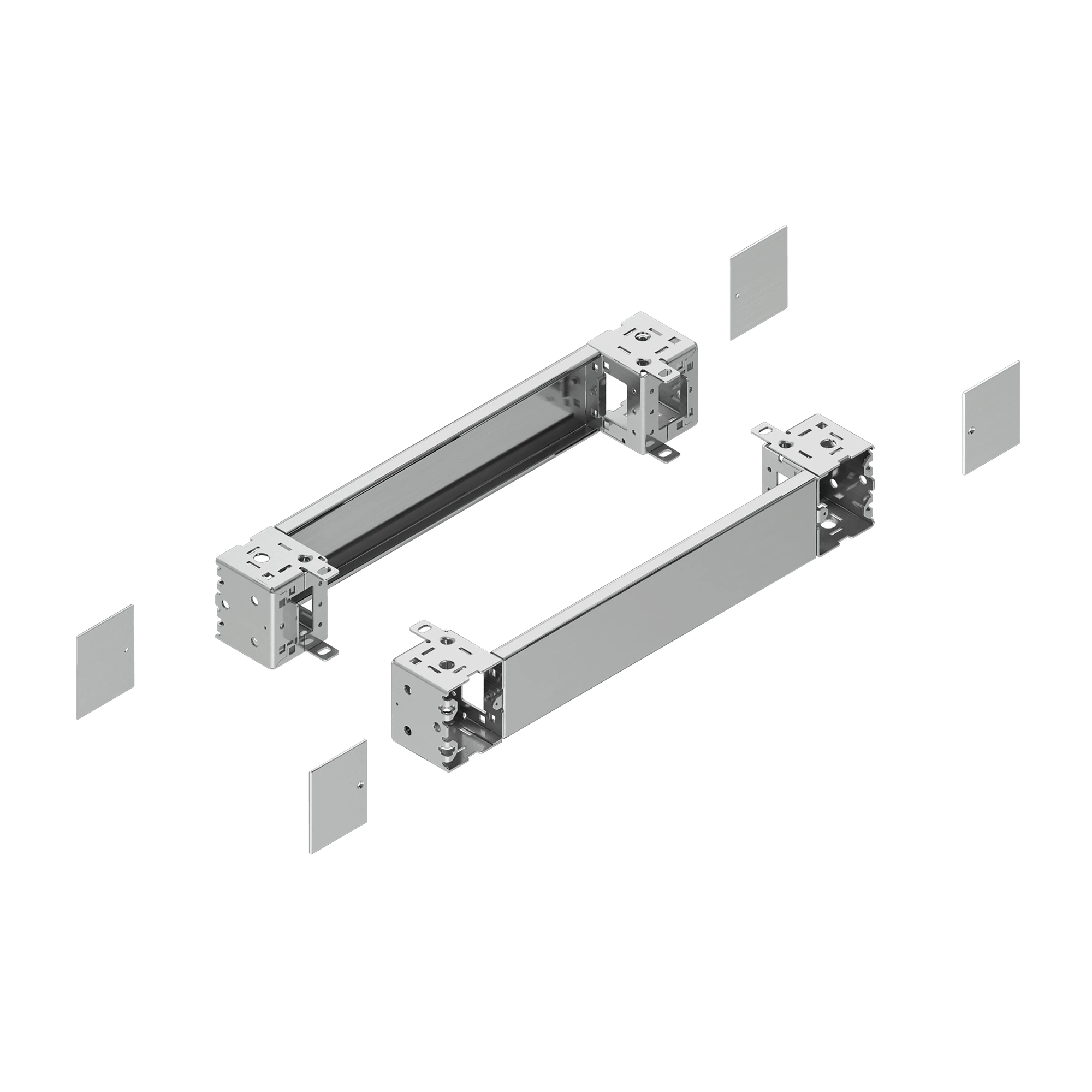 Schneider Electric NSYSPFX6100 Spacial - Base Plinth Full Front Plate W600 H100 Stainless steel 304L (img_001)