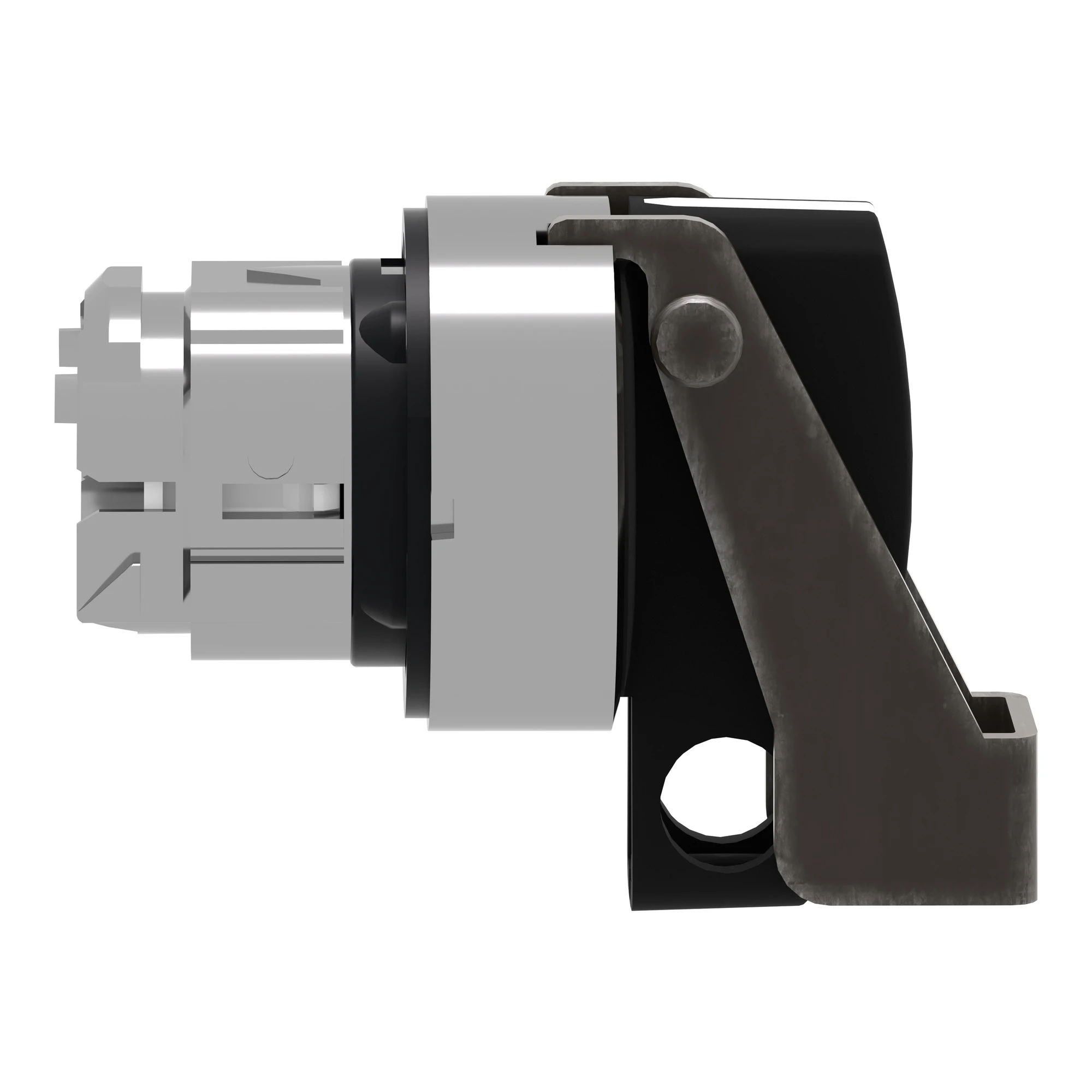 Schneider Electric ZB4BJ397 Selector switch, front element, Harmony XB4, metal black, 22mm, black, 3 positions, long toggle, lockable (img_002) Schneider Electric ZB4BJ397 Selector switch, front element, Harmony XB4, metal black, 22mm, black, 3 positions, long toggle, lockable (img_002)