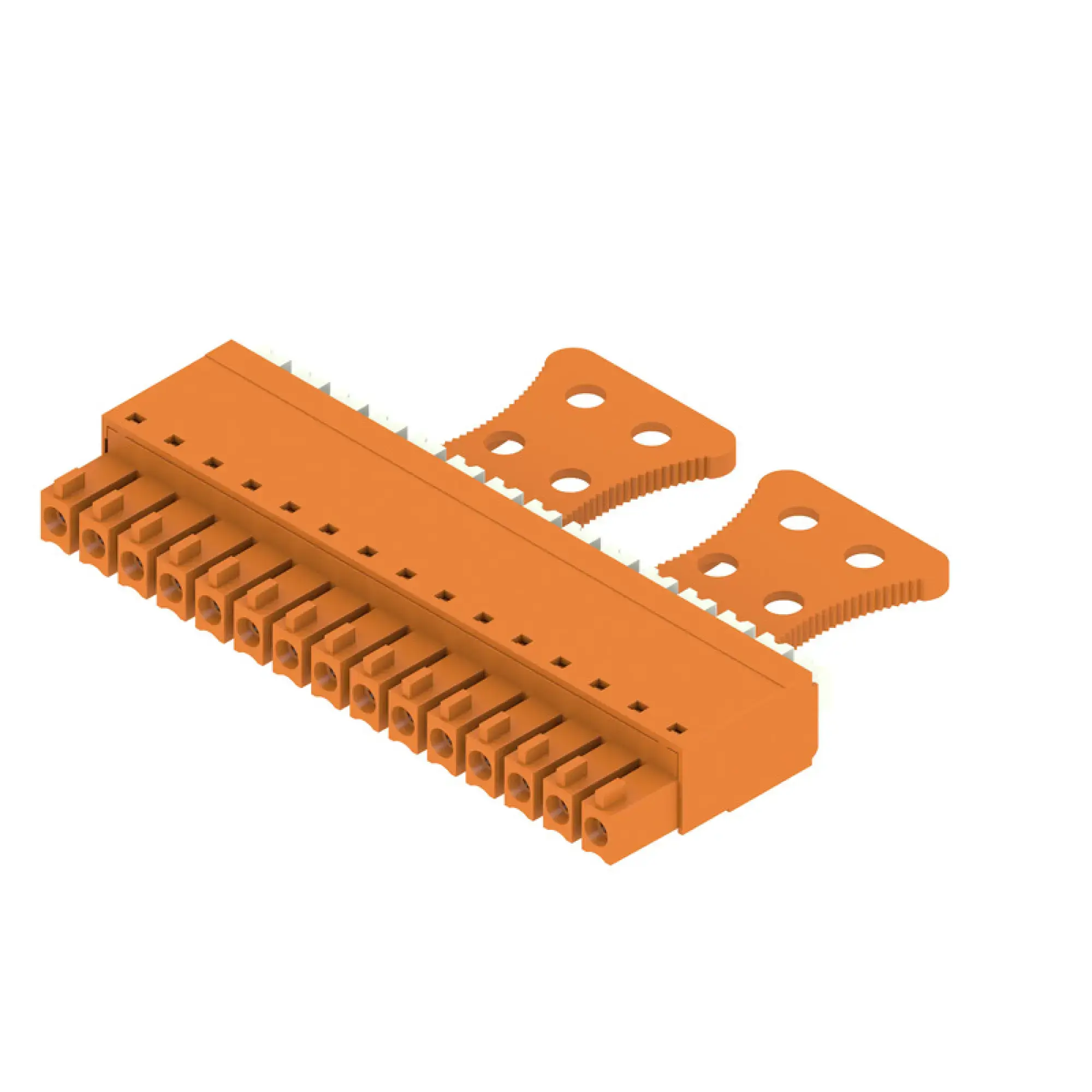 Weidmüller 1235910000 PCB connector (wire connection), 160 V, 17.5 A, Pitch in mm: 3.81, 1.5 mm², Number of poles: 15, PUSH IN with actuator, Box (img_001)