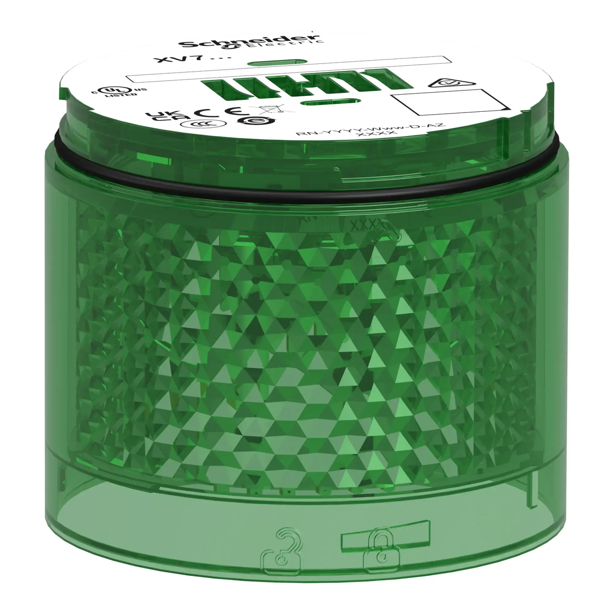 Schneider Electric XVB7C23 Leuchtelement, Harmony XVB7, modular, 70mm, grün, 24V ACDC, Dauerlicht, energieeffiziente LED (img_001) Schneider Electric XVB7C23 Leuchtelement, Harmony XVB7, modular, 70mm, grün, 24V ACDC, Dauerlicht, energieeffiziente LED (img_001)