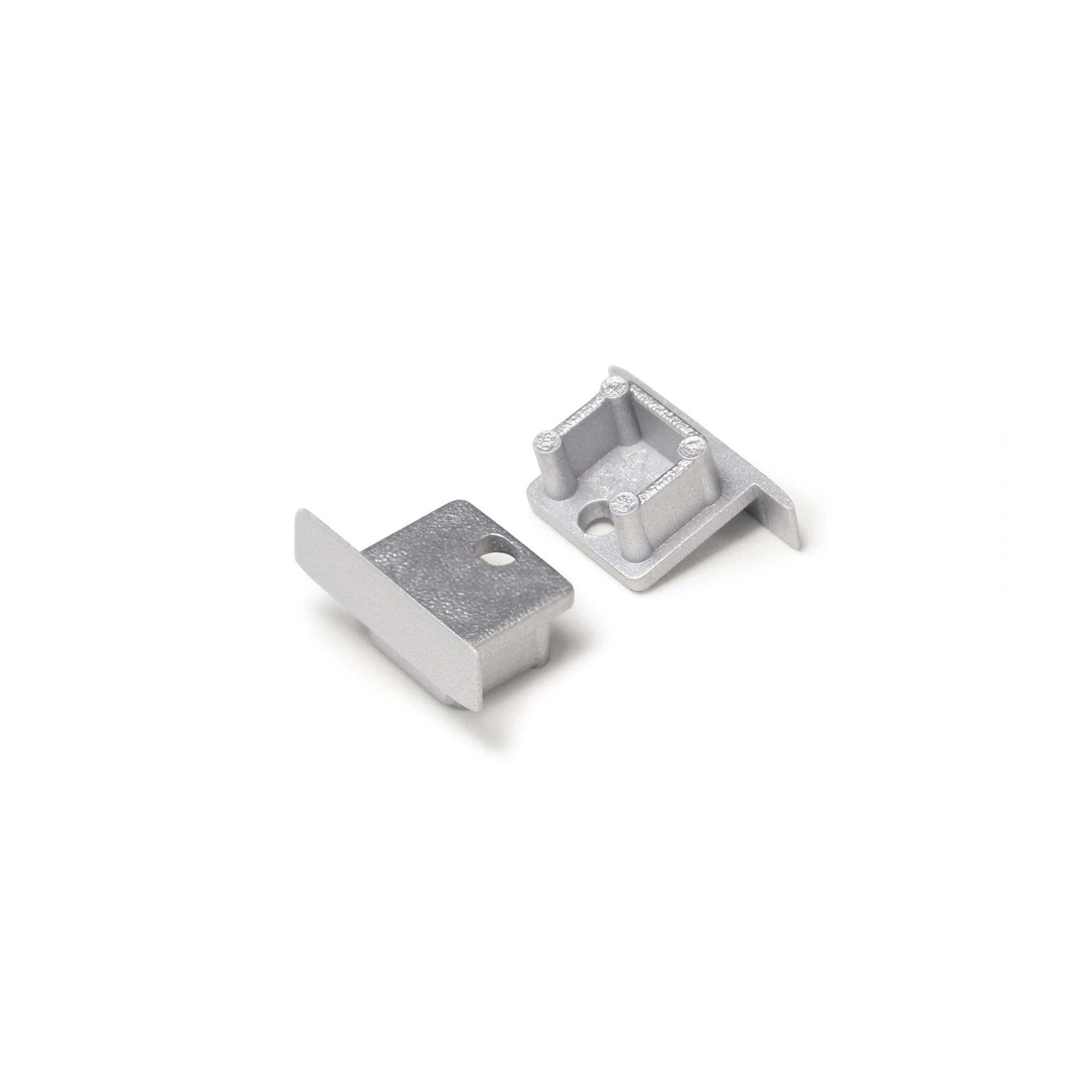 WSU Lights Endcap with Cable opening Mounting Smart 10mm (2 Piece)