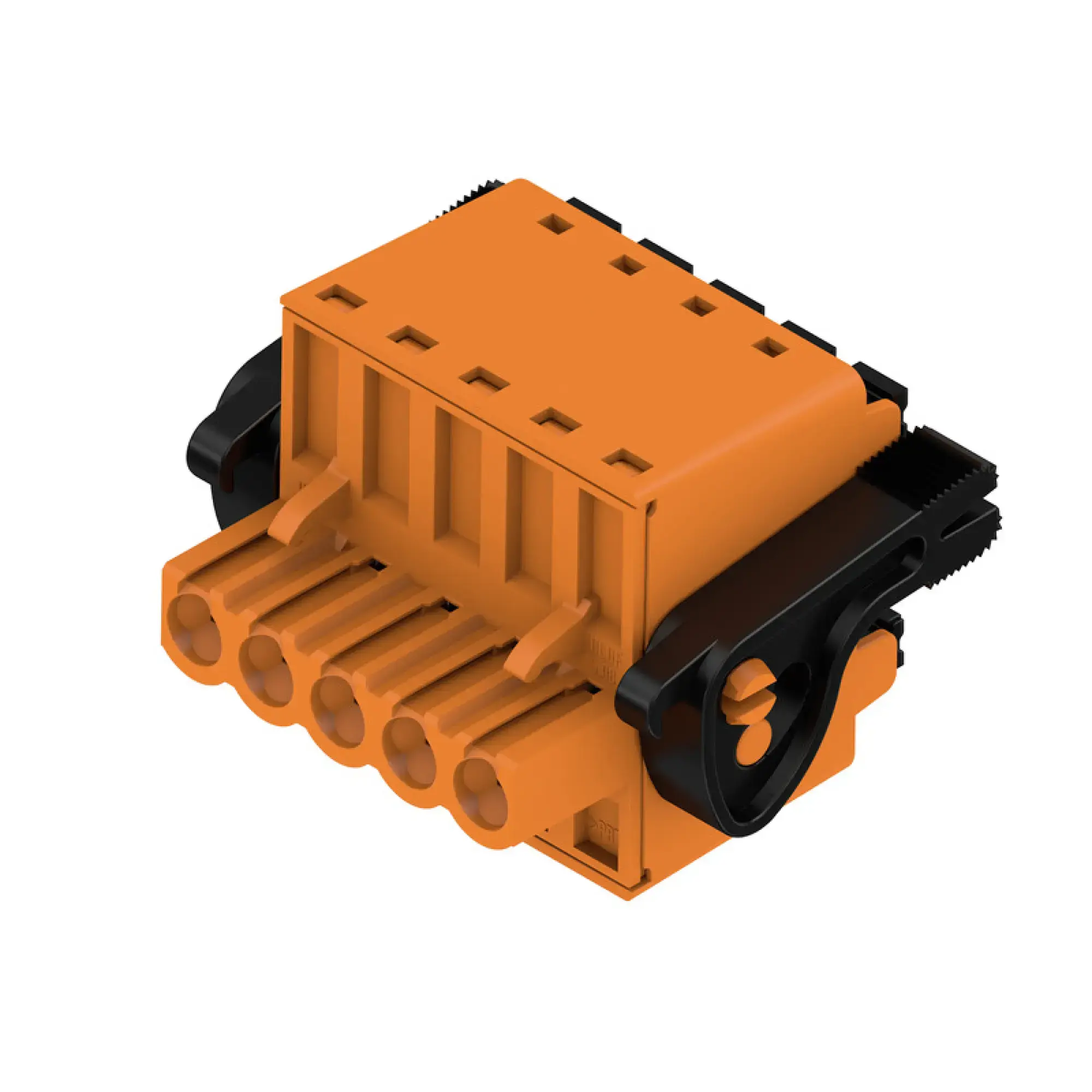 Weidmüller 1065160000 PCB connector (wire connection), 320 V, 20.8 A, Pitch in mm: 5.08, 3.31 mm², Number of poles: 5, PUSH IN with actuator, Box (img_001)