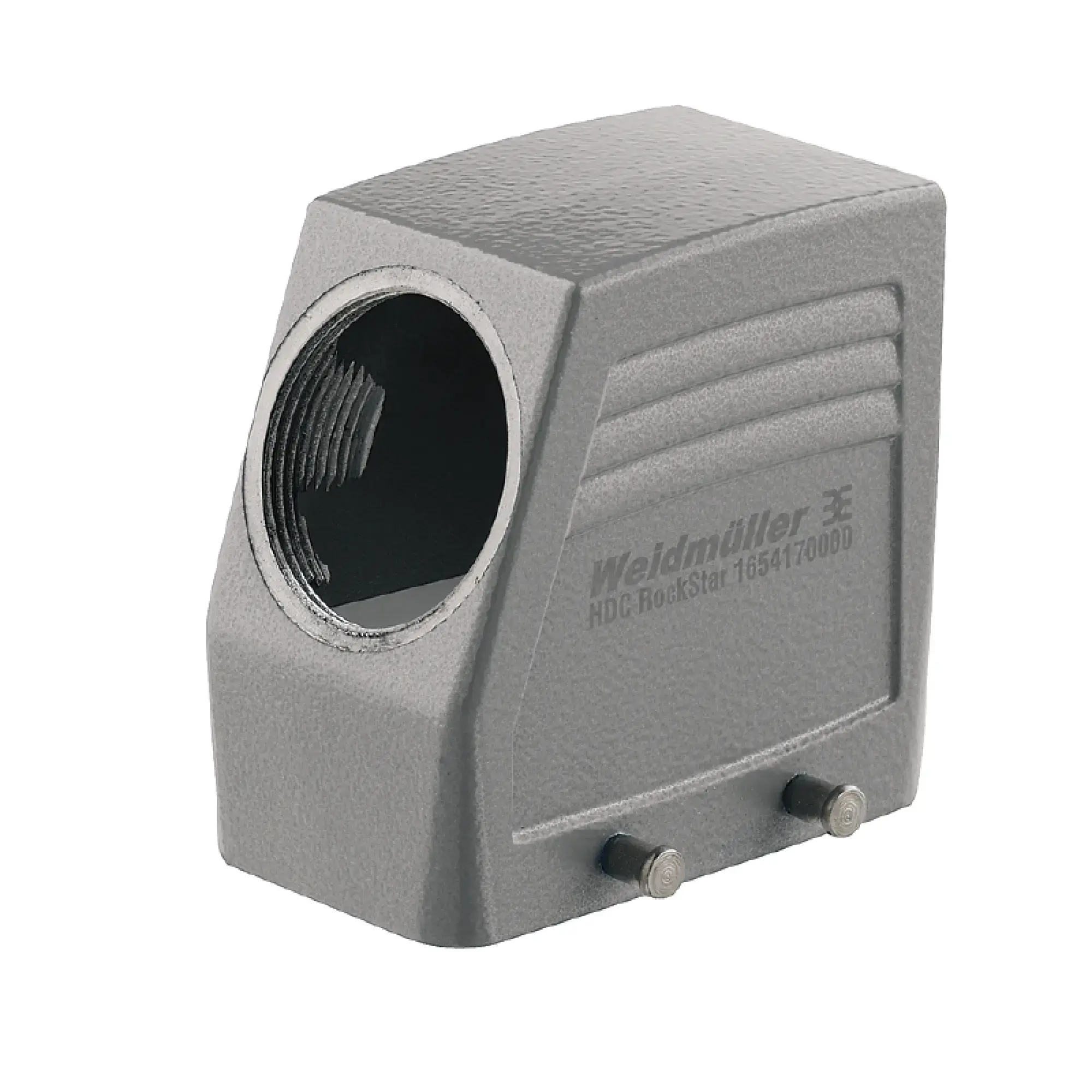 Weidmüller 1787230000 Housing (industry plug-in connectors), Cable entry from side, Plug housing, Side-locking clamp on lower side, Size: 4, IP65 (in plugged condition) (img_001)