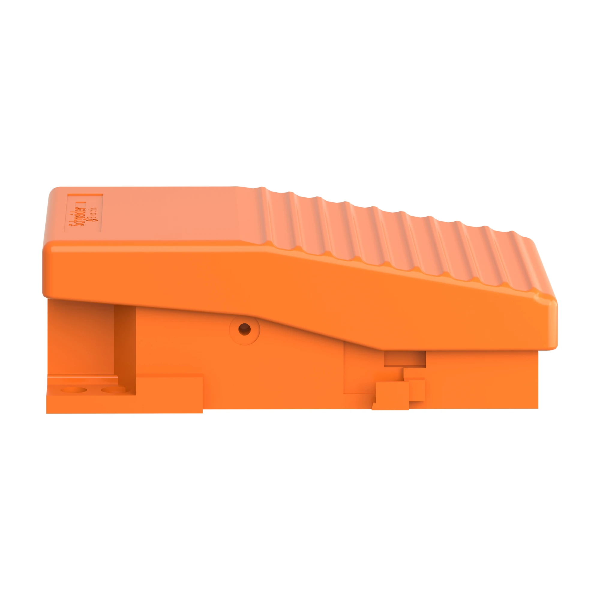Schneider Electric XPER110 Footswitch, Harmony XPE, single, metal, orange, single stage, 1NO+1NC, IP66 (img_004)