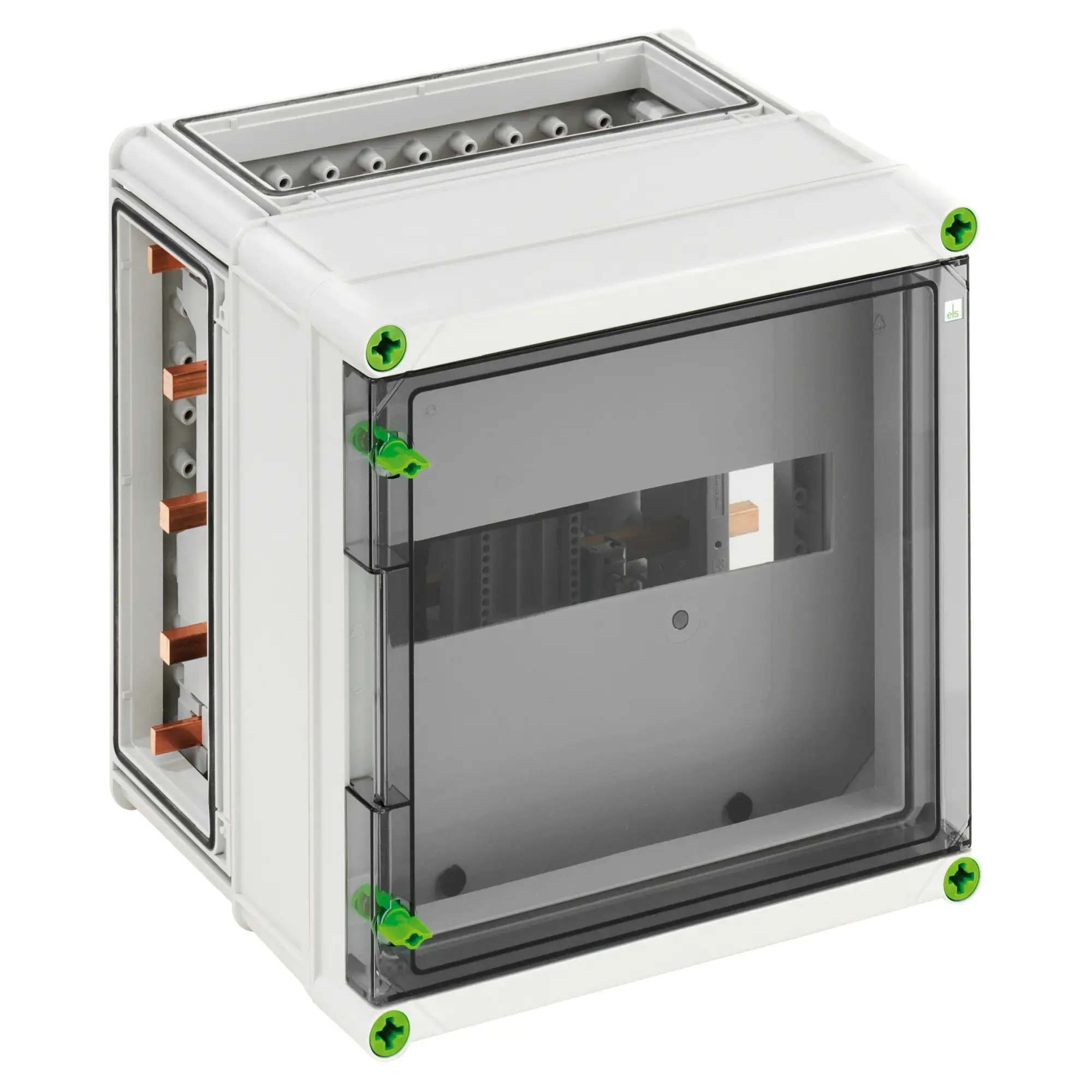 Spelsberg 02135201 Distribution board, Type of protection IP65, 14 TE, Impact strength IK08, Protection class II, Rated insulation voltage 400V AC, Halogen free (img_001) Spelsberg 02135201 Distribution board, Type of protection IP65, 14 TE, Impact strength IK08, Protection class II, Rated insulation voltage 400V AC, Halogen free (img_001)