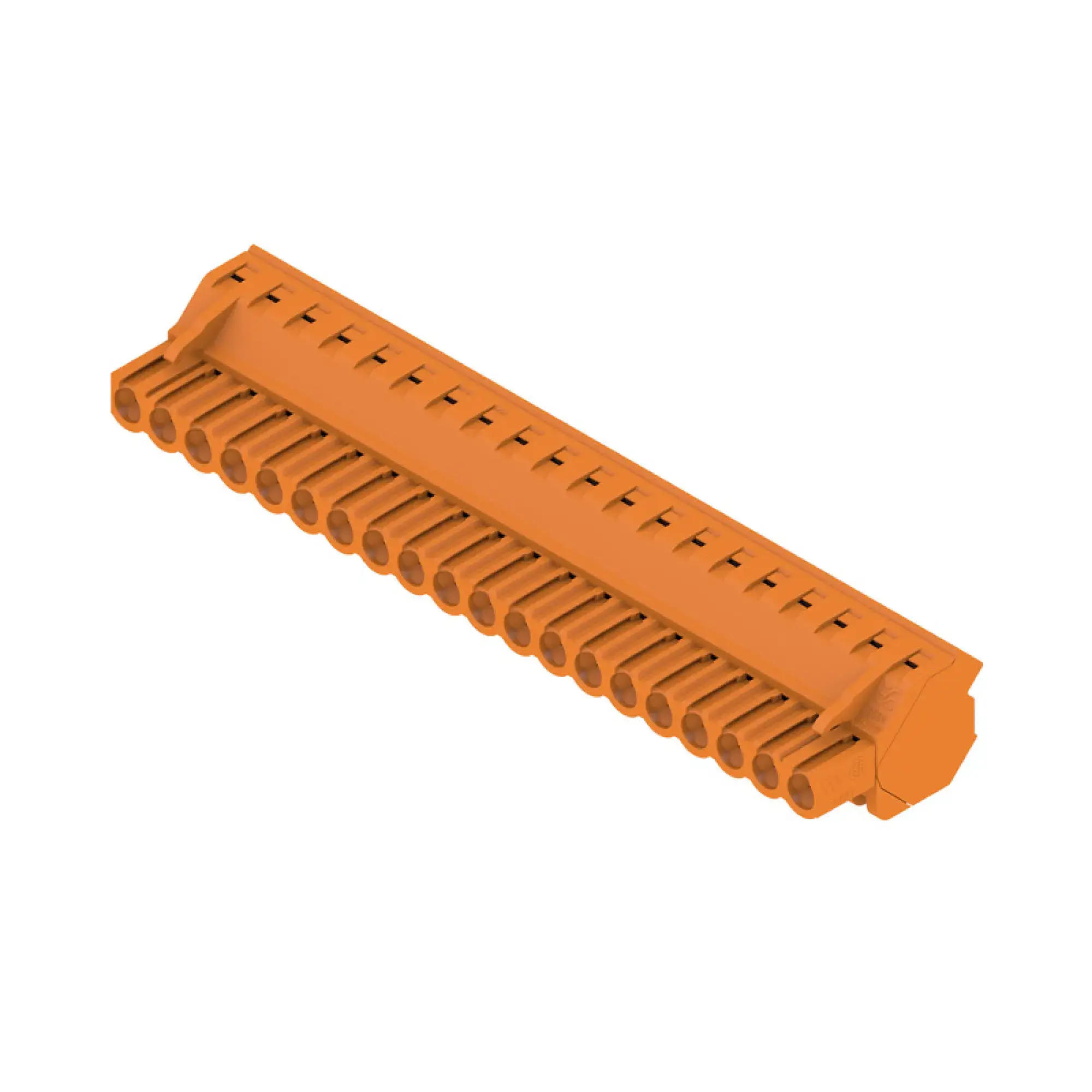 Weidmüller 1946430000 PCB connector (wire connection), 320 V, 17.5 A, Pitch in mm: 5.08, 4 mm², Number of poles: 20, Clamping yoke connection, Box (img_001)