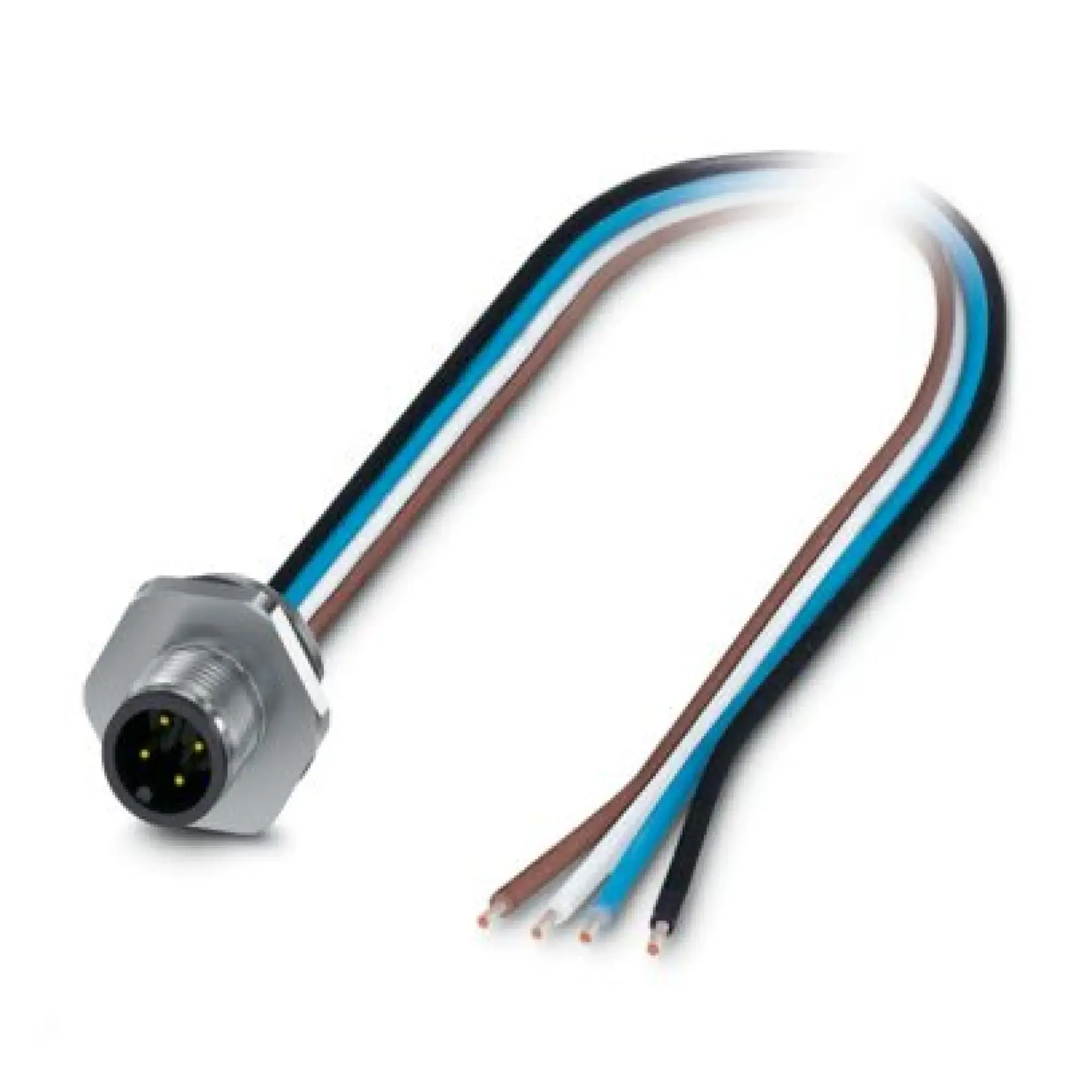 Phoenix Contact 1411577 Device connector front mounting SACC-E-M12MS-4P-M16XL/0,5 (img_001)