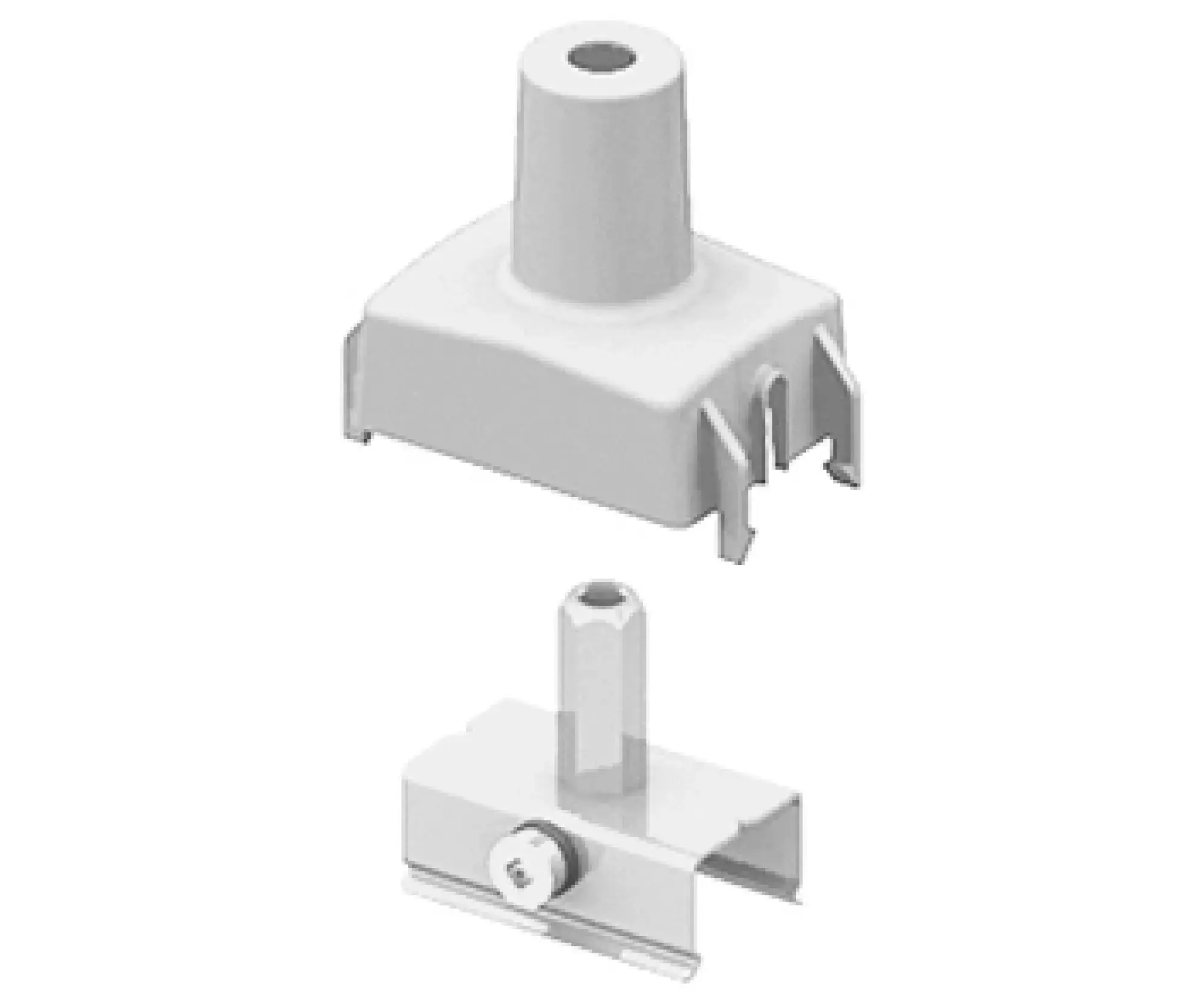 Performance iN Lighting 310736 Bügel mit Spanner M6 und Abdeckung aus Kunststoff 310736 (img_002)