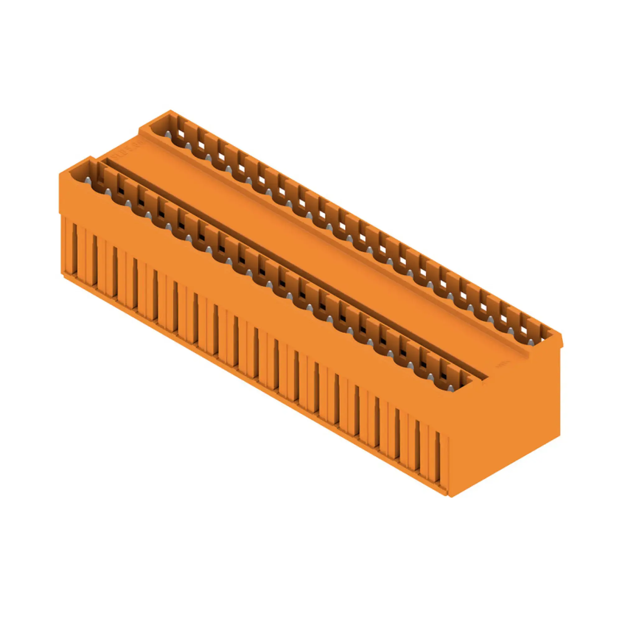 Weidmüller 1602560000 PCB connector (board connection), 250 V, 11 A, Pitch in mm: 5.08, Number of poles: 38, THT solder connection, Box (img_001)