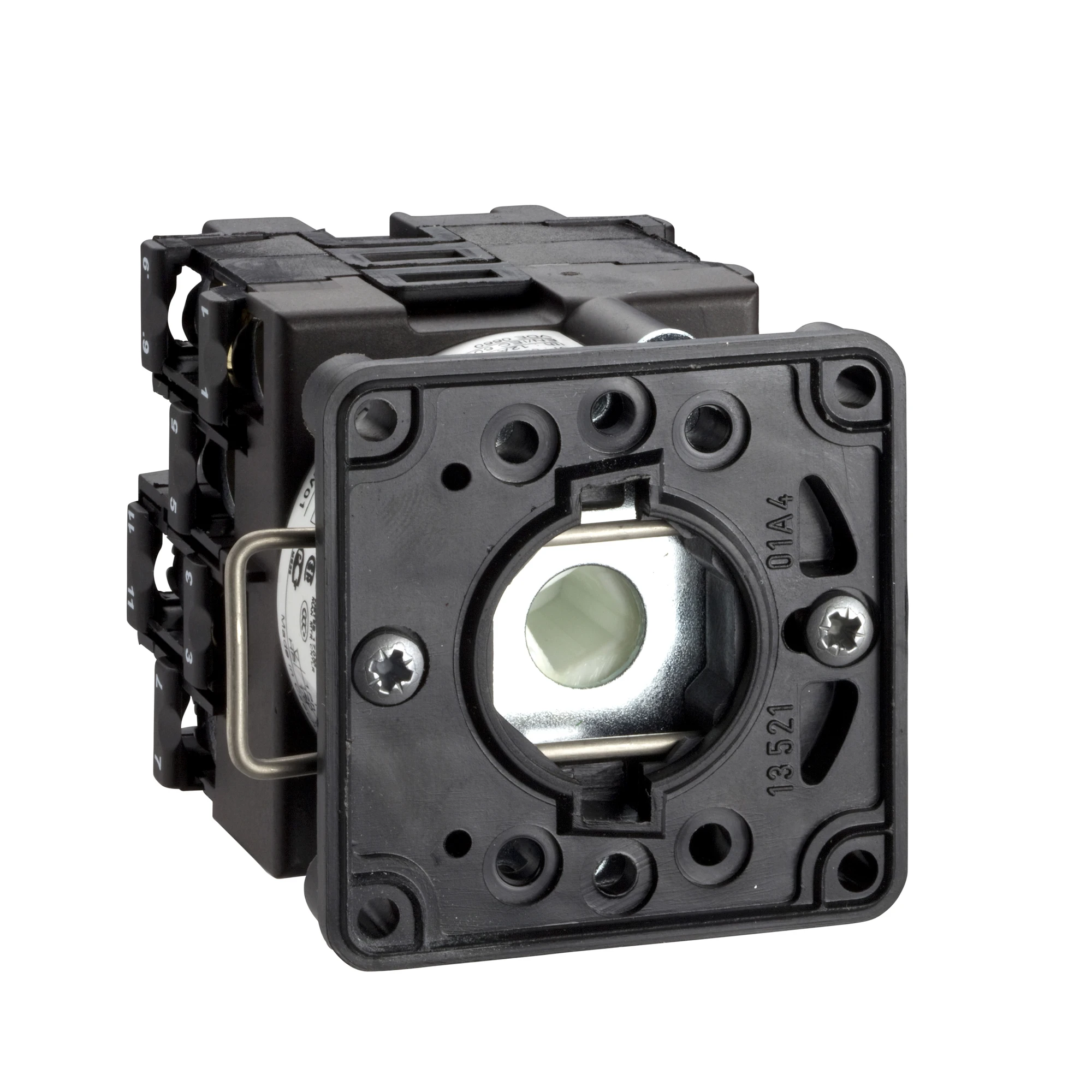 Schneider Electric K1D009B BCD rotary encoder switch, 1p, 30°, 12A, for Ø 22mm devices (img_001) Schneider Electric K1D009B BCD rotary encoder switch, 1p, 30°, 12A, for Ø 22mm devices (img_001)