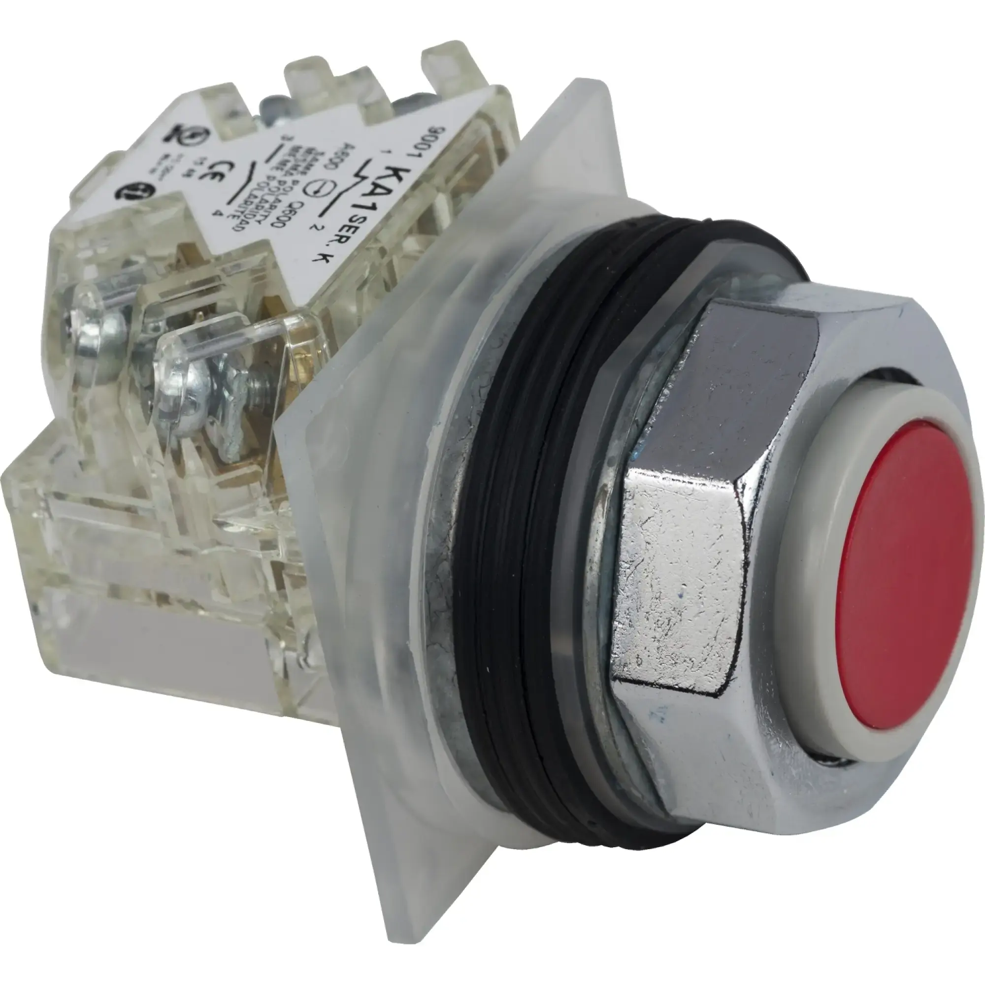 Schneider Electric 9001KR3RH13 Red non-illuminated push-button, Type K, Ø 30, round, momentary button, 1 NC+1 NO (img_004) Schneider Electric 9001KR3RH13 Red non-illuminated push-button, Type K, Ø 30, round, momentary button, 1 NC+1 NO (img_004)