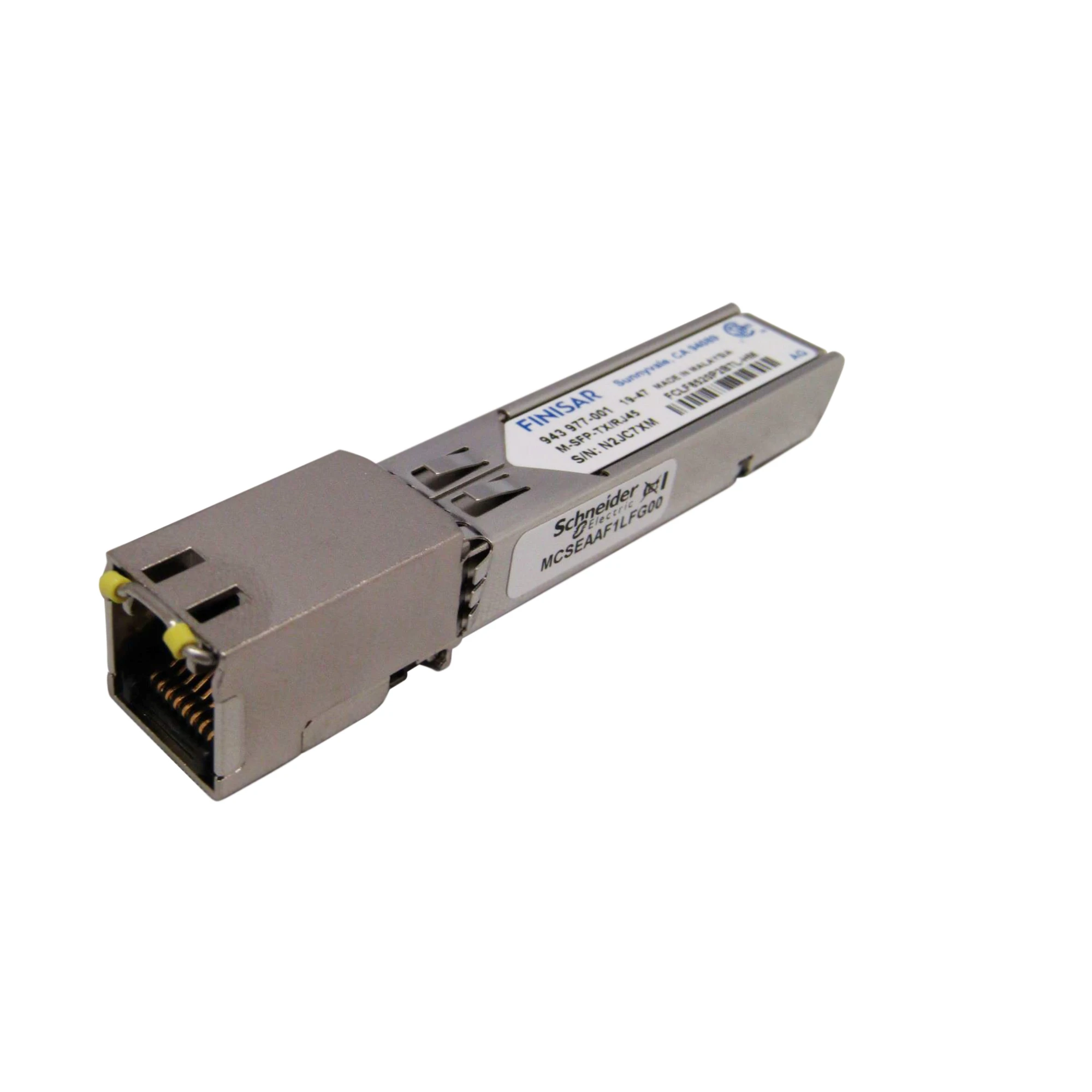 Schneider Electric MCSEAAF1LFG00 Modicon Copper Adapter (SFP) for Modicon Managed Switch, 100/1000 Mbps, TX/RJ45 (img_001)