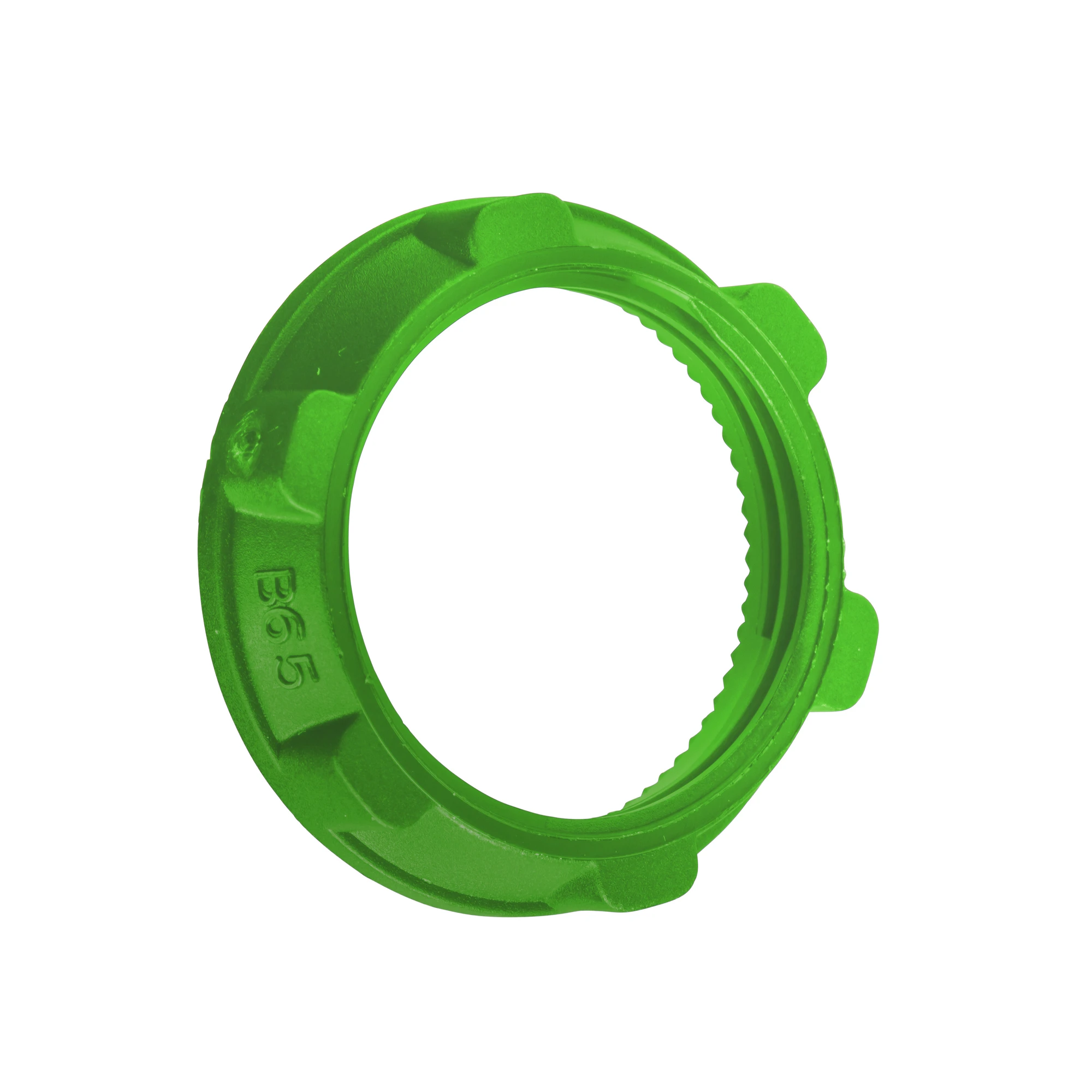 Schneider Electric ZB5AZ901 Mounting Nut, Harmony XB5, Plastic, 22mm, Green (img_001)