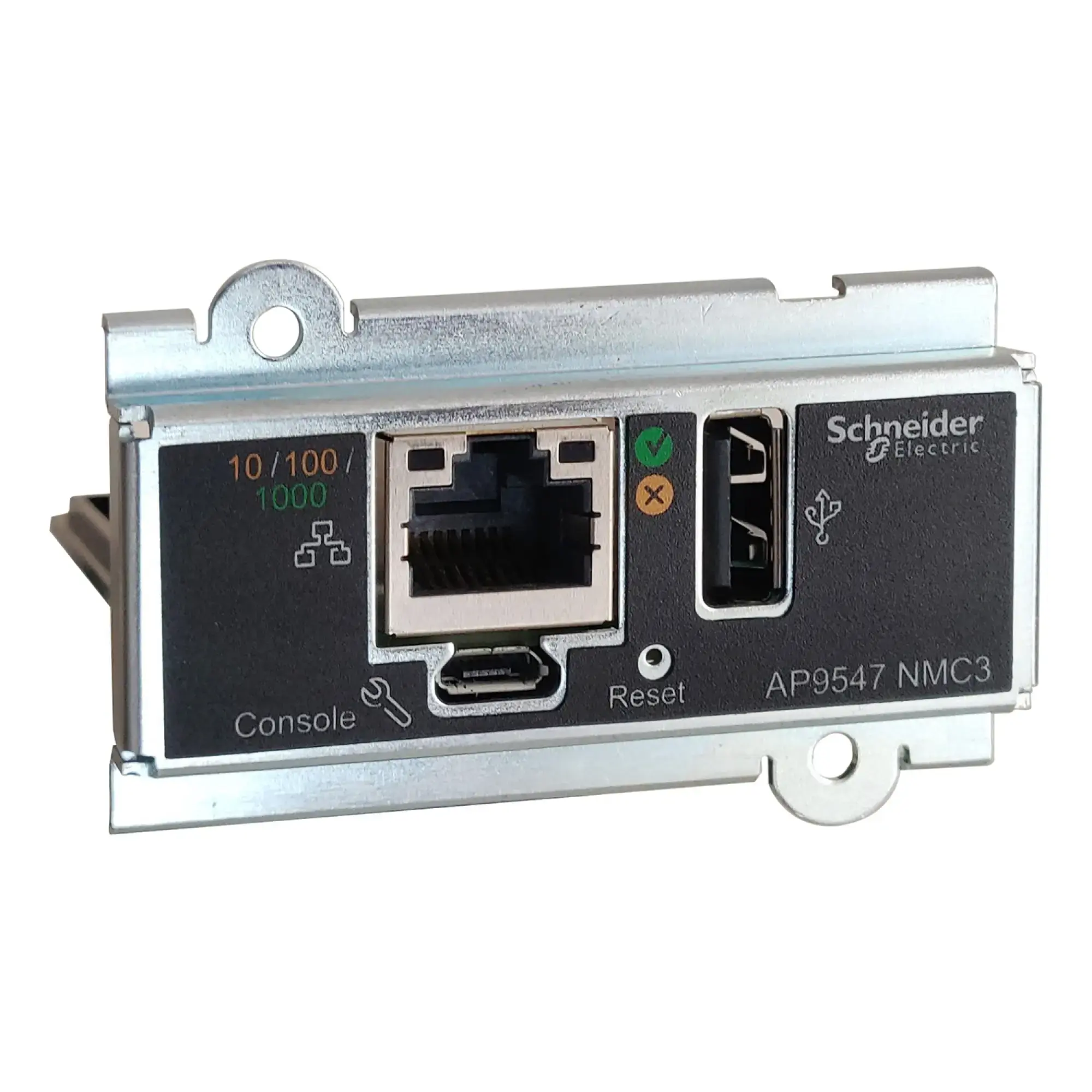 Schneider Electric AP9547 Netzwerkmanagement-Karte, USV Netzwerkmanagement-Karten, für Easy UPS 3 Serie, 3-Phasen, Fernüberwachung und -verwaltung der USV (img_002) Schneider Electric AP9547 Netzwerkmanagement-Karte, USV Netzwerkmanagement-Karten, für Easy UPS 3 Serie, 3-Phasen, Fernüberwachung und -verwaltung der USV (img_002)