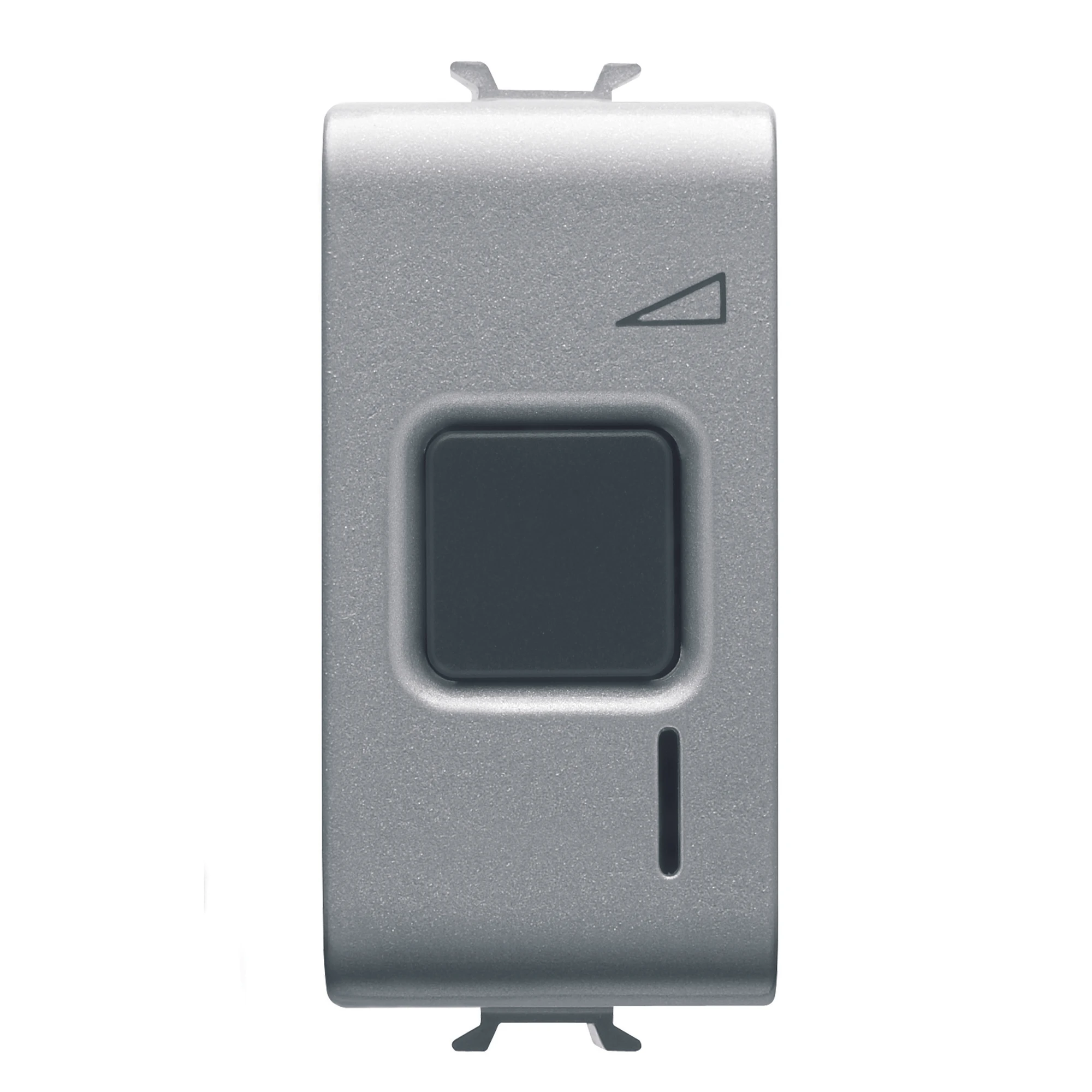 GEWISS GW14568 ELECTRONIC REGULATOR – PUSH-BUTTON - 230V ac 50/60Hz - RESISTIVE 60- 500W / INDUCTIVE 60-500VA - 1 MODULE - TITANIUM - CHORUSMART (img_001) GEWISS GW14568 ELECTRONIC REGULATOR – PUSH-BUTTON - 230V ac 50/60Hz - RESISTIVE 60- 500W / INDUCTIVE 60-500VA - 1 MODULE - TITANIUM - CHORUSMART (img_001)