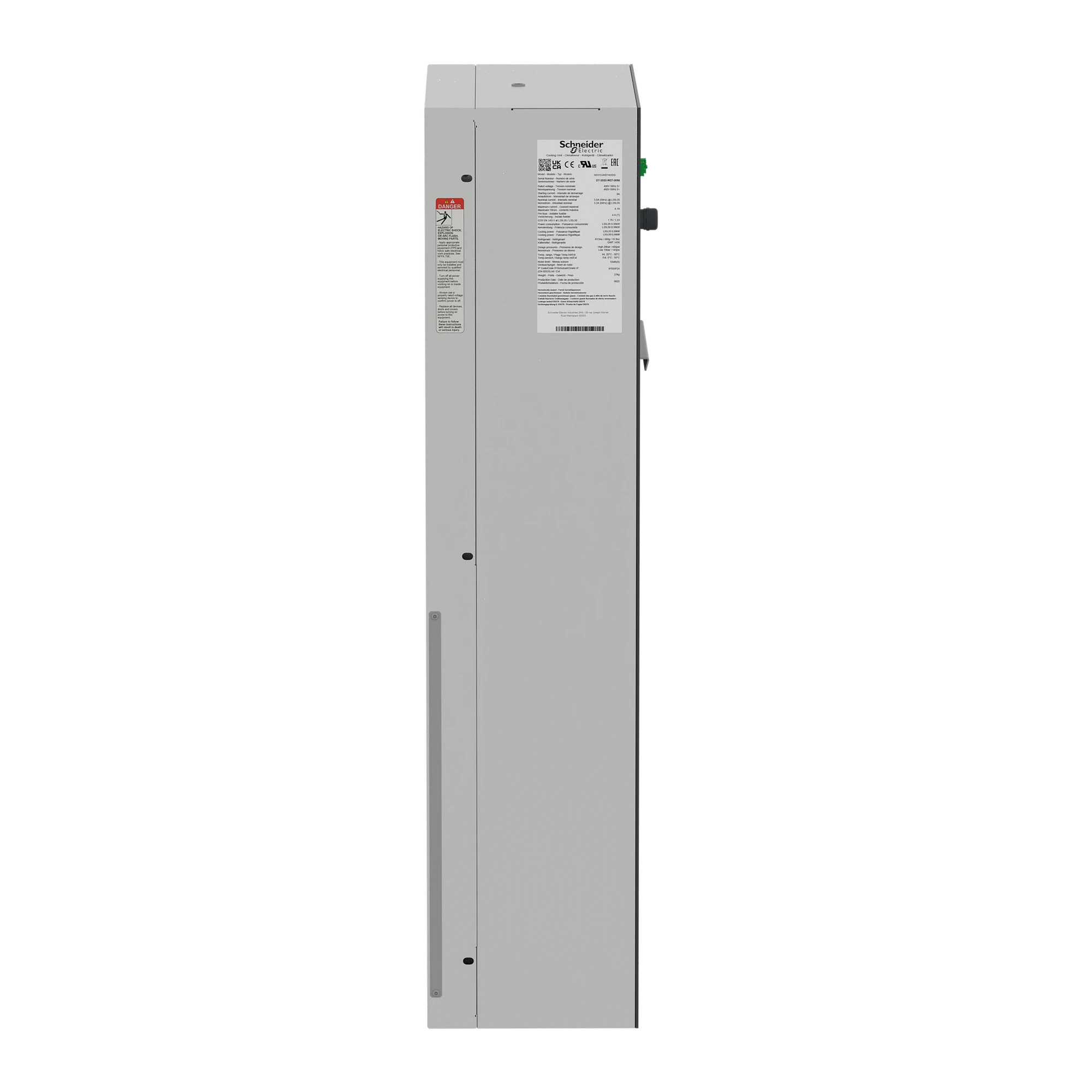 Schneider Electric NSYCUHD1K6DG Outdoor Wall-mounted Cooling Unit, Climasys CU, 1.6kW, 230V, 50/60Hz, IP55 (img_006) Schneider Electric NSYCUHD1K6DG Outdoor Wall-mounted Cooling Unit, Climasys CU, 1.6kW, 230V, 50/60Hz, IP55 (img_006)