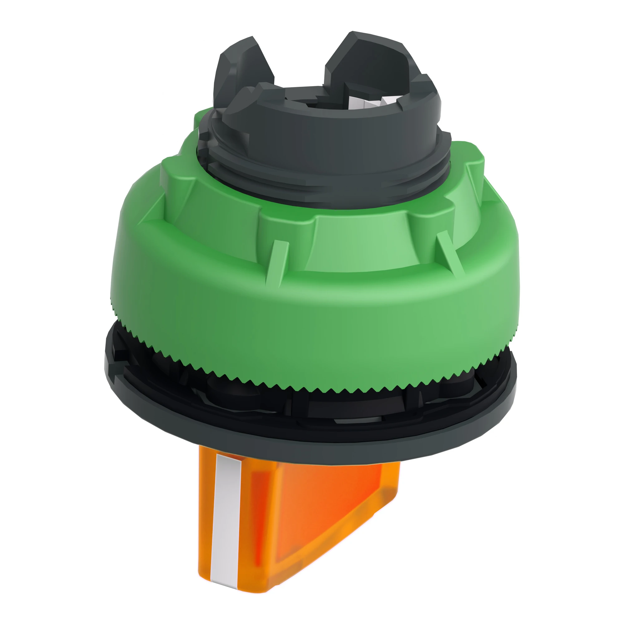 Schneider Electric ZB5FK1253 Illuminated selector switch, front element, Harmony XB5F, plastic, 30mm, orange, for universal LED, 2 positions, latching (img_007) Schneider Electric ZB5FK1253 Illuminated selector switch, front element, Harmony XB5F, plastic, 30mm, orange, for universal LED, 2 positions, latching (img_007)