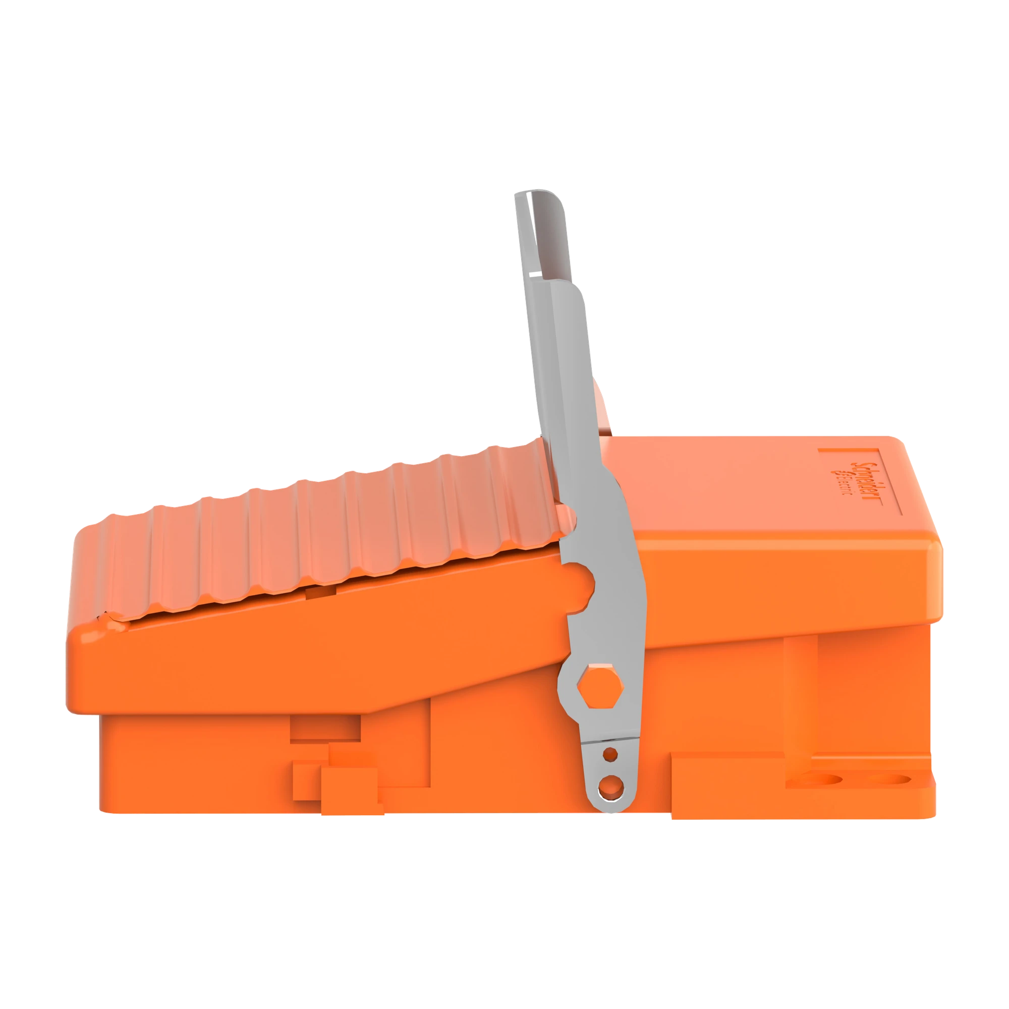 Schneider Electric XPER810 Foot switch, Harmony XPE, single, metal, orange, 1-stage, 1NC+1NO, IP66 (img_005) Schneider Electric XPER810 Foot switch, Harmony XPE, single, metal, orange, 1-stage, 1NC+1NO, IP66 (img_005)