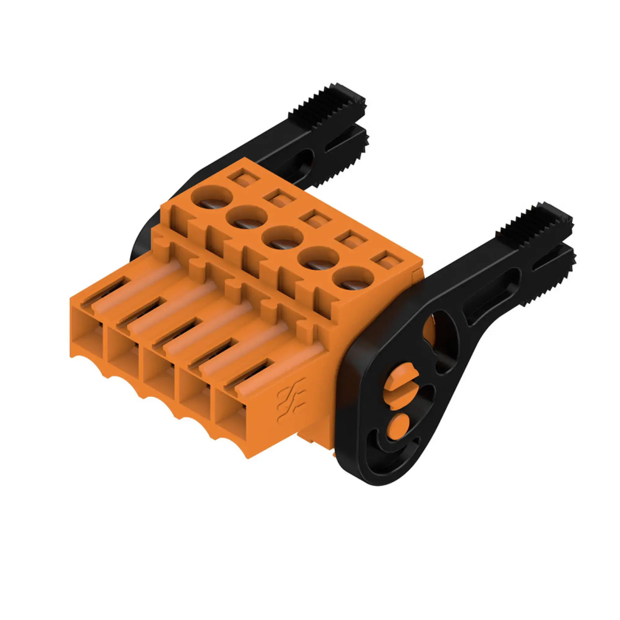 Weidmüller 1687680000 PCB connector (wire connection), 160 V, 17 A, Pitch in mm: 3.50, 1.5 mm², Number of poles: 5, Clamping yoke connection, Box (img_001)