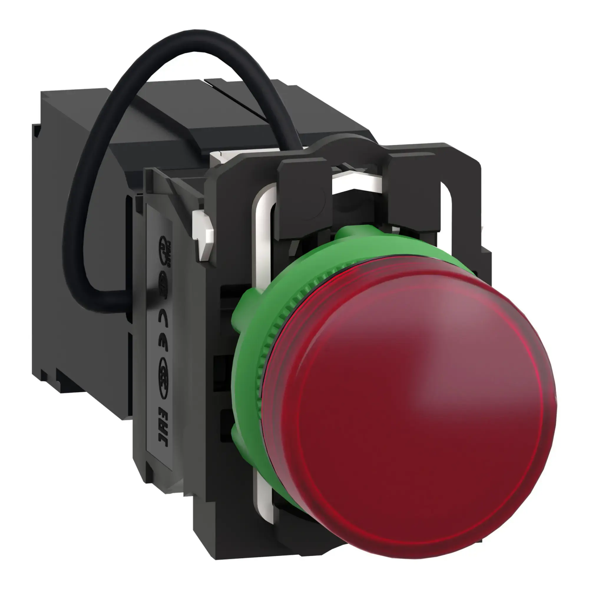 Schneider Electric XB5AV5B4 Pilot light, Harmony XB5, plastic, red, 22mm, universal LED, smooth dome, 400V AC (img_009) Schneider Electric XB5AV5B4 Pilot light, Harmony XB5, plastic, red, 22mm, universal LED, smooth dome, 400V AC (img_009)