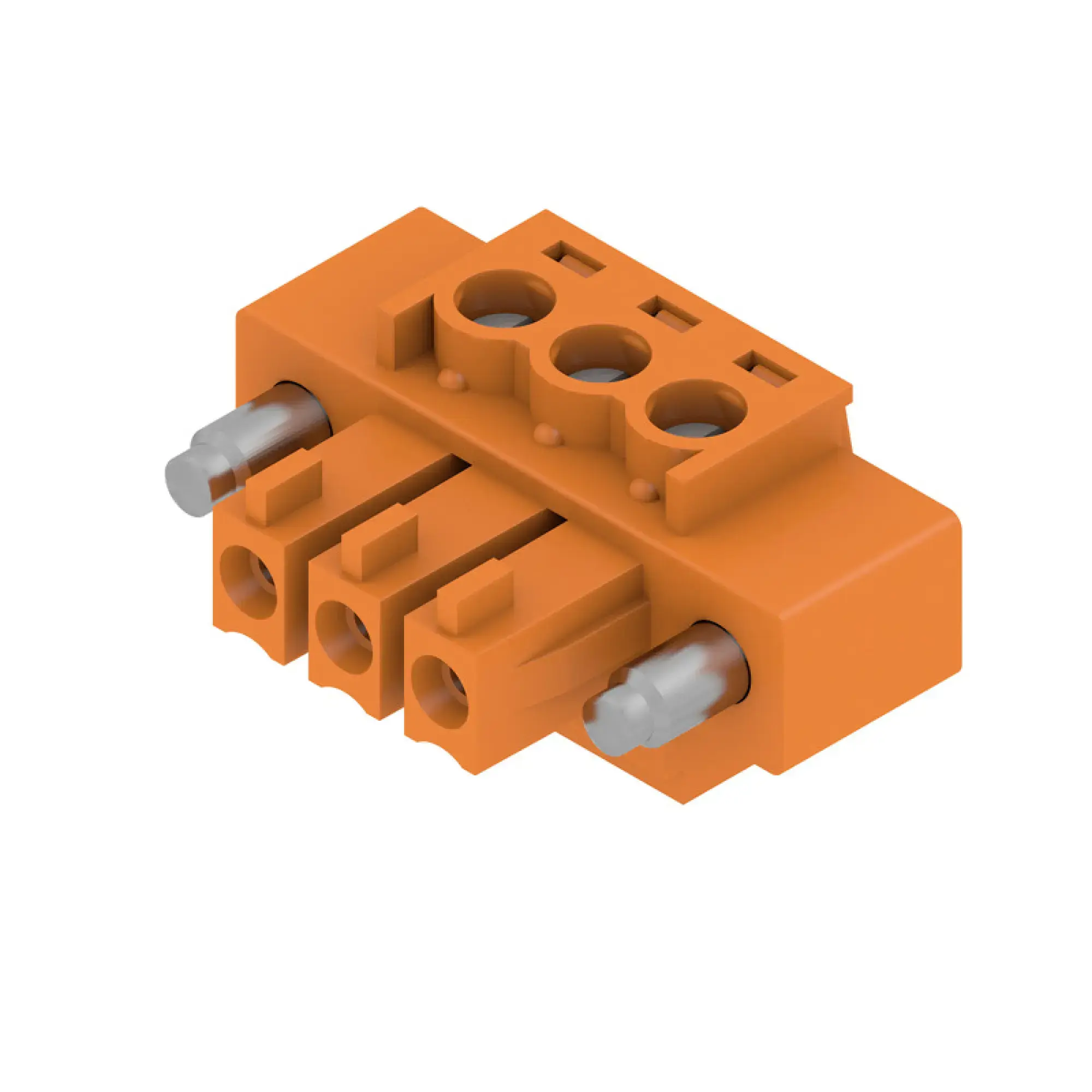 Weidmüller 1941020000 PCB connector (wire connection), 160 V, 17.5 A, Pitch in mm: 3.81, 1.5 mm², Number of poles: 3, Clamping yoke connection, Box (img_001)