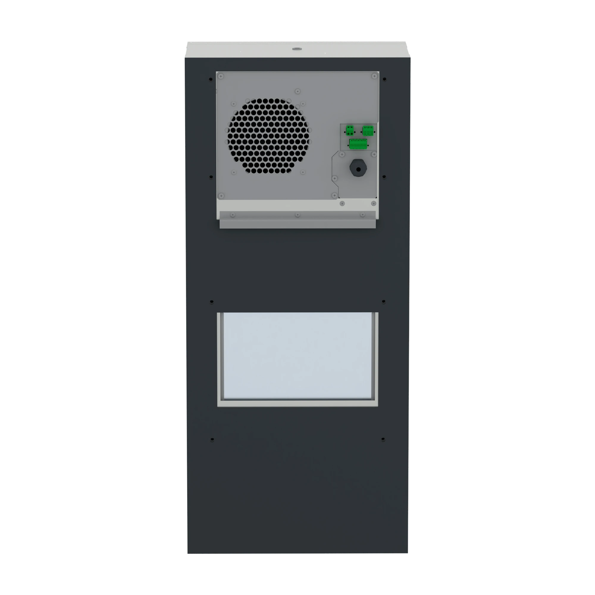 Schneider Electric NSYCU1KDG Wall-mounted cooling unit, networked, Climasys CU, 1kW, 230V, 50/60Hz, IP55 (img_004) Schneider Electric NSYCU1KDG Wall-mounted cooling unit, networked, Climasys CU, 1kW, 230V, 50/60Hz, IP55 (img_004)