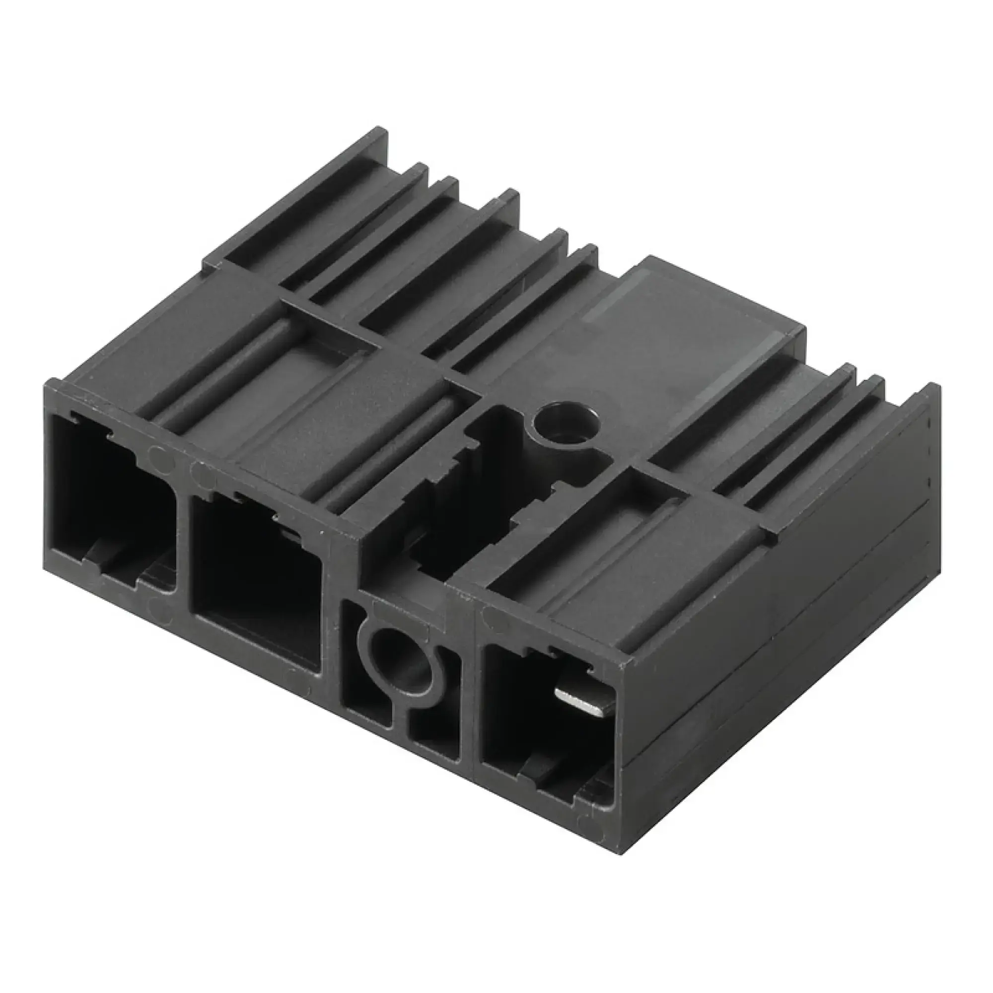 Weidmüller 1156680000 PCB connector (board connection), 1000 V, 78.3 A, Pitch in mm: 10.16, Number of poles: 3, THT solder connection, Box (img_001)