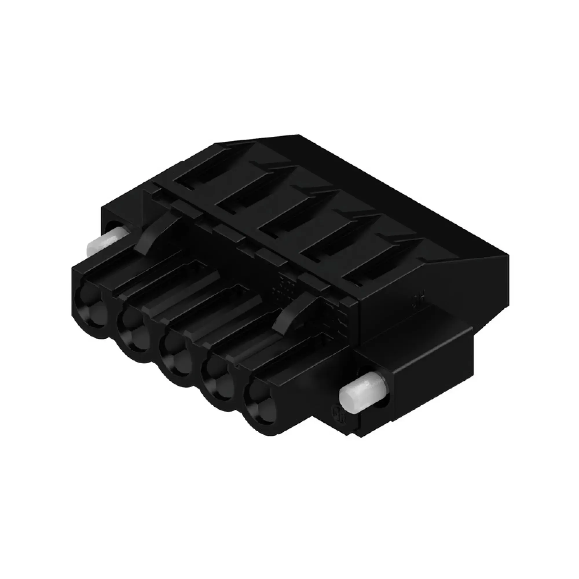 Weidmüller 1960700000 PCB connector (wire connection), 320 V, 23 A, Pitch in mm: 5.00, 4 mm², Number of poles: 5, Clamping yoke connection, Box (img_001)