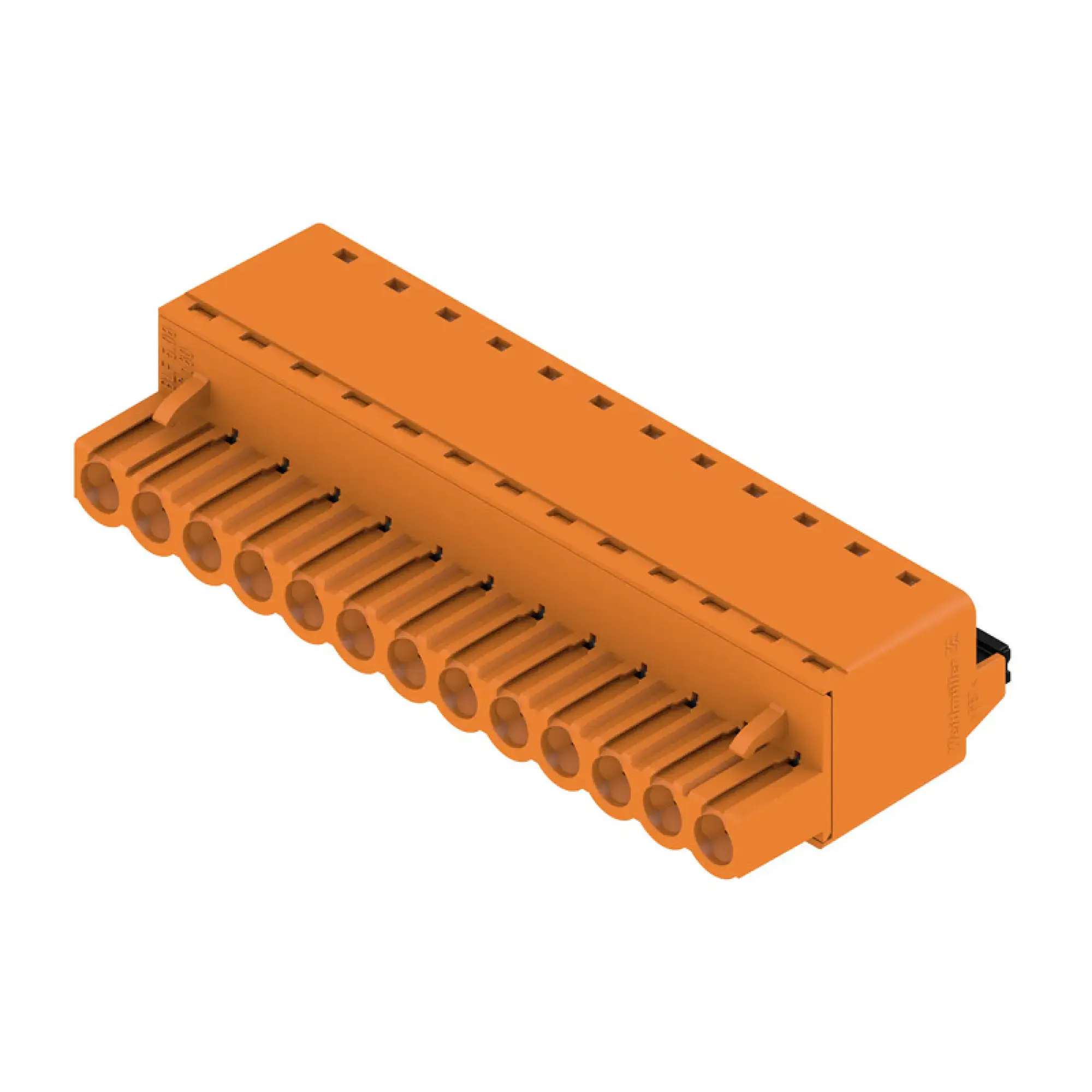 Weidmüller 1013810000 PCB connector (wire connection), 320 V, 24 A, Pitch in mm: 5.08, 3.31 mm², Number of poles: 13, PUSH IN with actuator, Box (img_001)