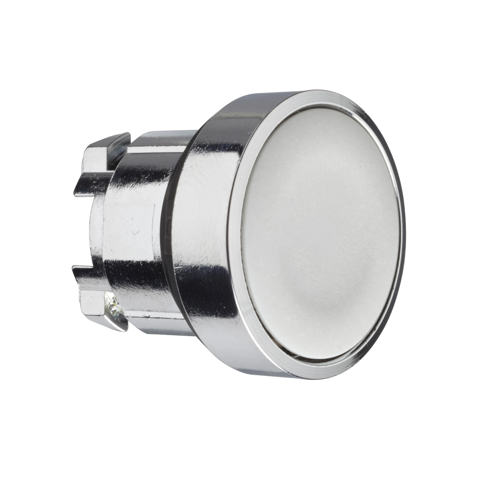 Schneider Electric ZB4BA8 Pushbutton, Front Element, Harmony XB4, Metal, 22mm, Yellow, Unlabeled, Momentary (img_001)