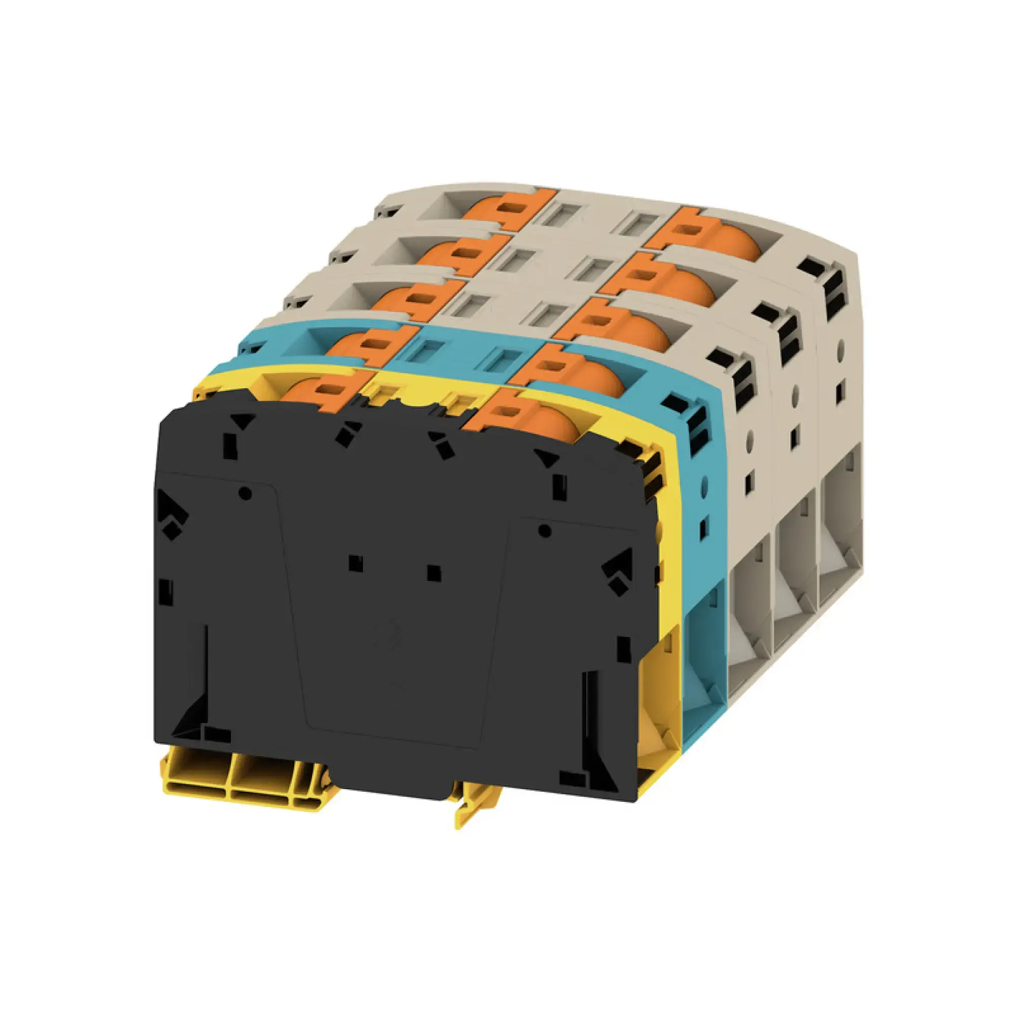 Weidmüller 2728730000 Feed-through terminal block, PUSH IN, dark beige, 150 mm², 309 A, 1000 V, Number of connections: 10 A2C 150/185 3FT-N-FE (img_001) Weidmüller 2728730000 Feed-through terminal block, PUSH IN, dark beige, 150 mm², 309 A, 1000 V, Number of connections: 10 A2C 150/185 3FT-N-FE (img_001)