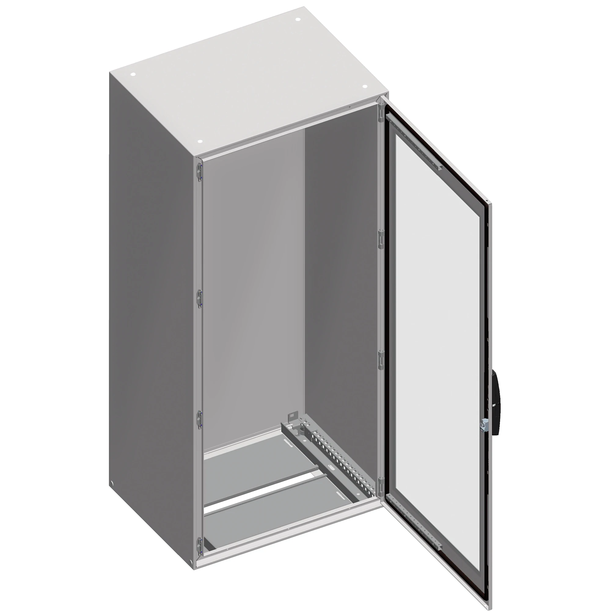 Schneider Electric NSYSM20840T Spacial SM Monobloc Floor Standing Enclosure without Mounting Plate, 2000x800x400mm (img_001)