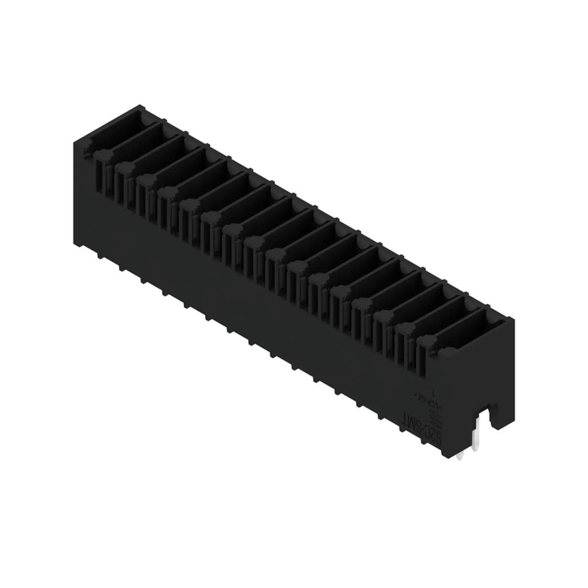 Weidmüller 1290190000 PCB connector (board connection), 160 V, 13.4 A, Pitch in mm: 3.50, Number of poles: 34, THT/THR solder connection, Box (img_001)