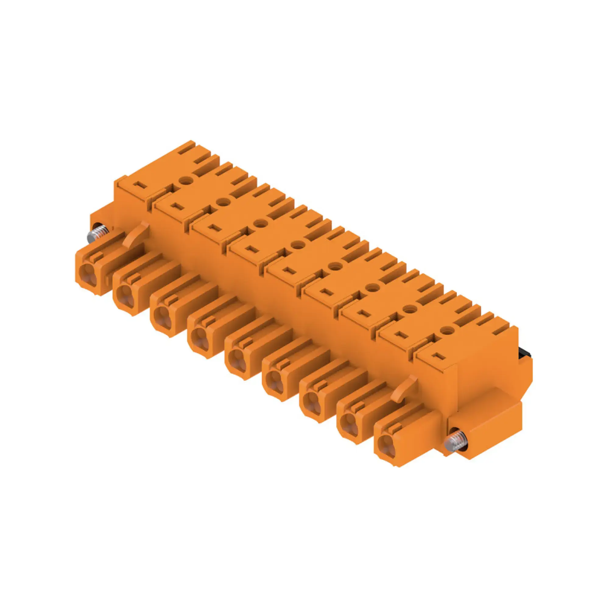 Weidmüller 1230290000 PCB connector (wire connection), 1000 V, 29 A, Pitch in mm: 7.62, 2.5 mm², Number of poles: 9, PUSH IN with actuator, Box (img_001)