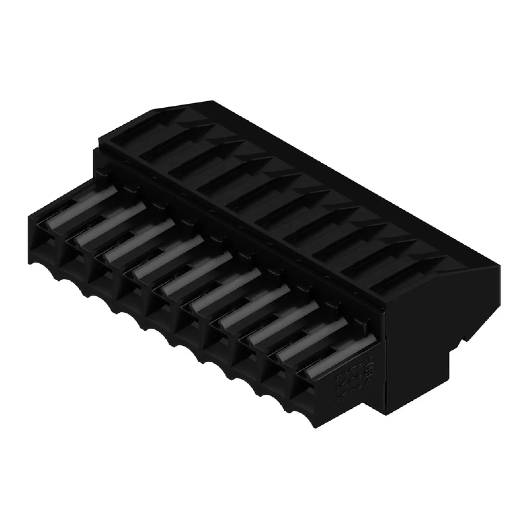 Weidmüller 1639780000 PCB connector (wire connection), 160 V, 12 A, Pitch in mm: 3.50, 1.5 mm², Number of poles: 10, Clamping yoke connection, Box (img_001)