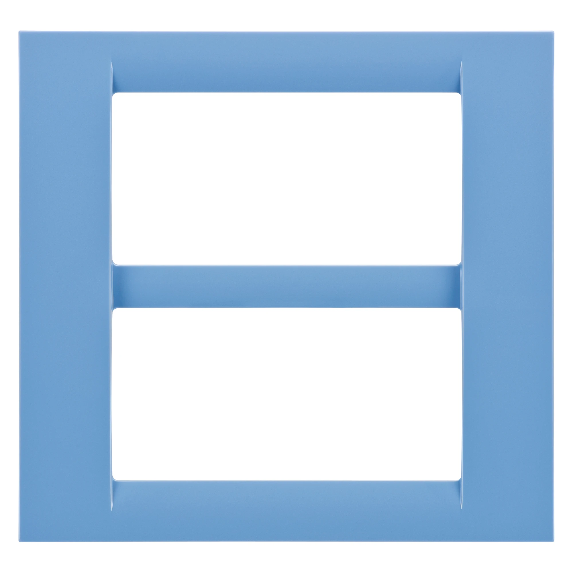 GEWISS GW22167 VIRNA PLATE - IN TECHNOPOLYMER GLOSS FINISHING - 8 GANG (4+4 OVERLAPPING) - SKY BLUE - SYSTEM (img_001) GEWISS GW22167 VIRNA PLATE - IN TECHNOPOLYMER GLOSS FINISHING - 8 GANG (4+4 OVERLAPPING) - SKY BLUE - SYSTEM (img_001)